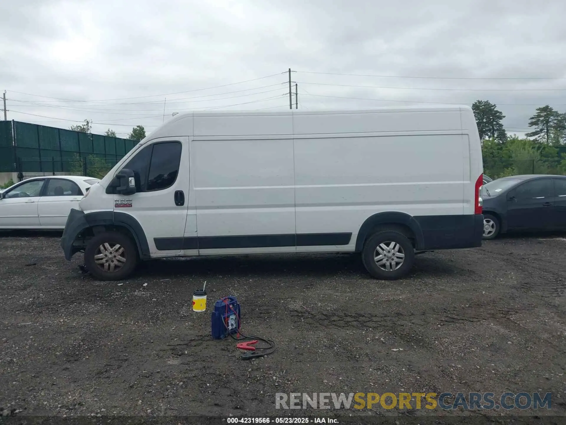 14 Фотография поврежденного автомобиля 3C6URVJG8KE504104 RAM PROMASTER 3500 2019