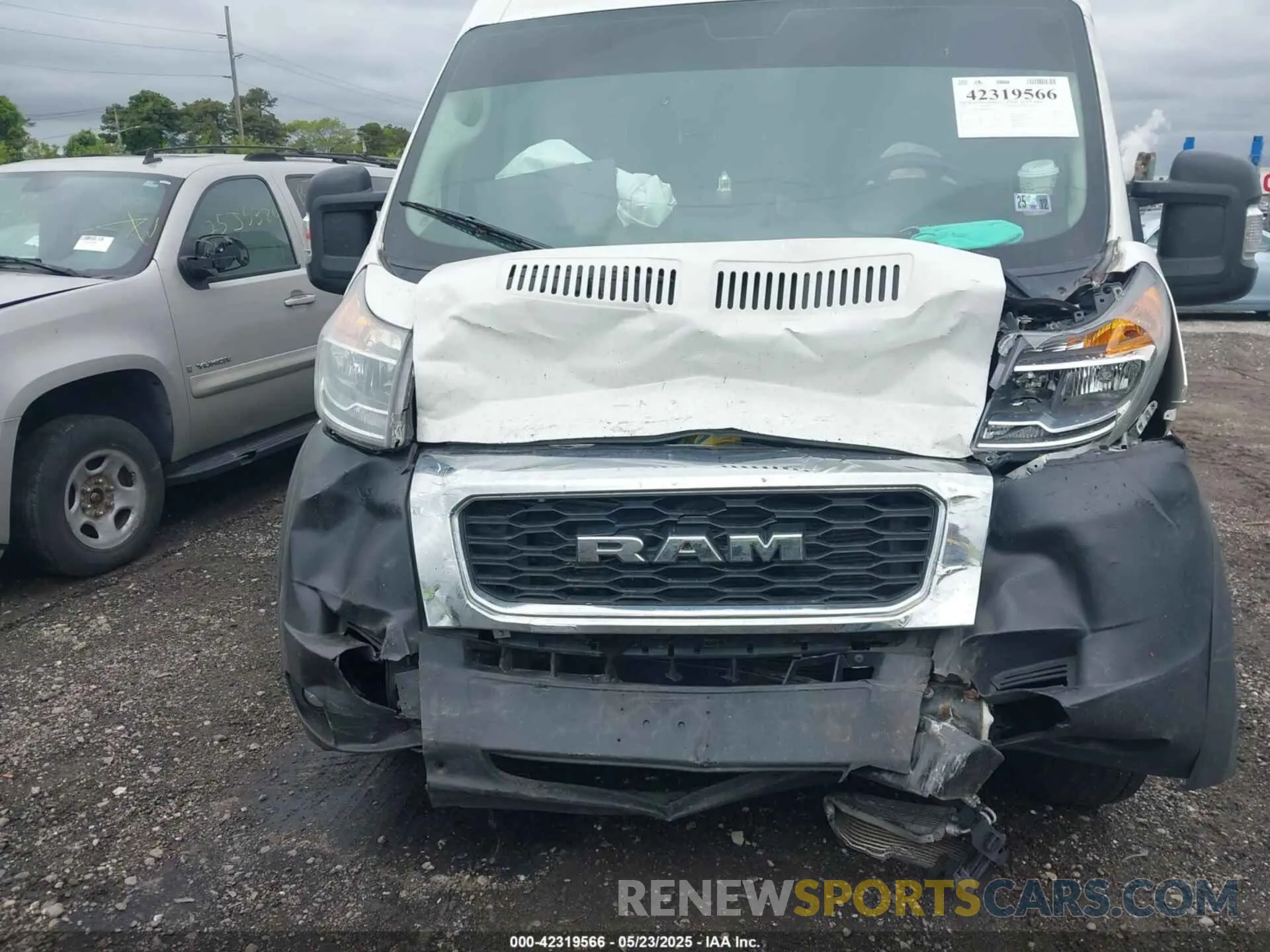 6 Фотография поврежденного автомобиля 3C6URVJG8KE504104 RAM PROMASTER 3500 2019