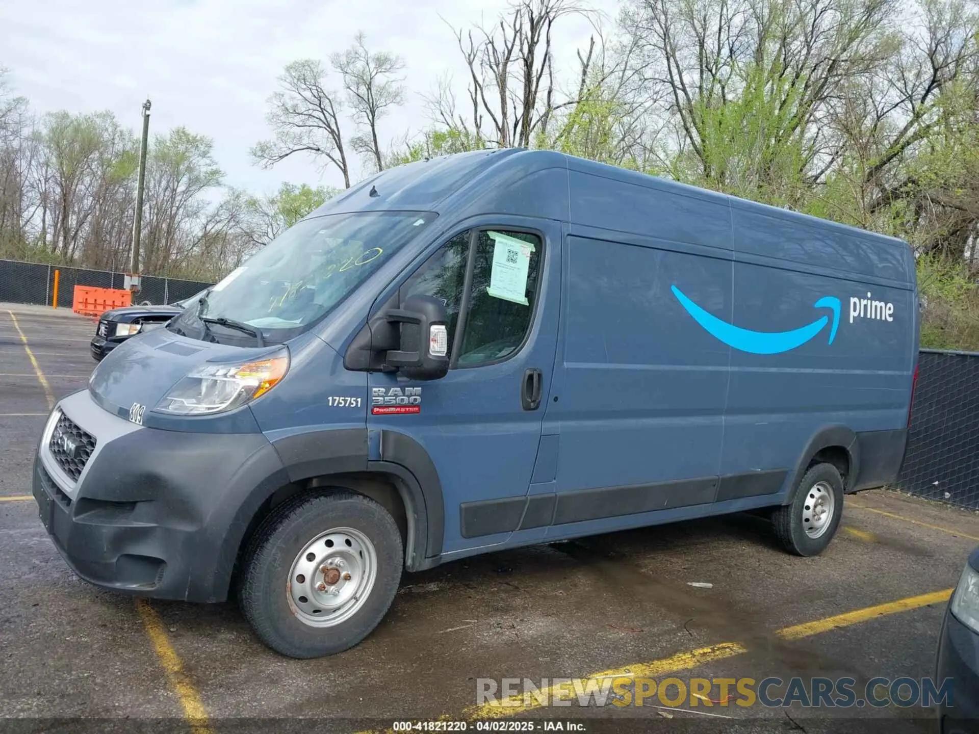 14 Фотография поврежденного автомобиля 3C6URVJG8KE558809 RAM PROMASTER 3500 2019