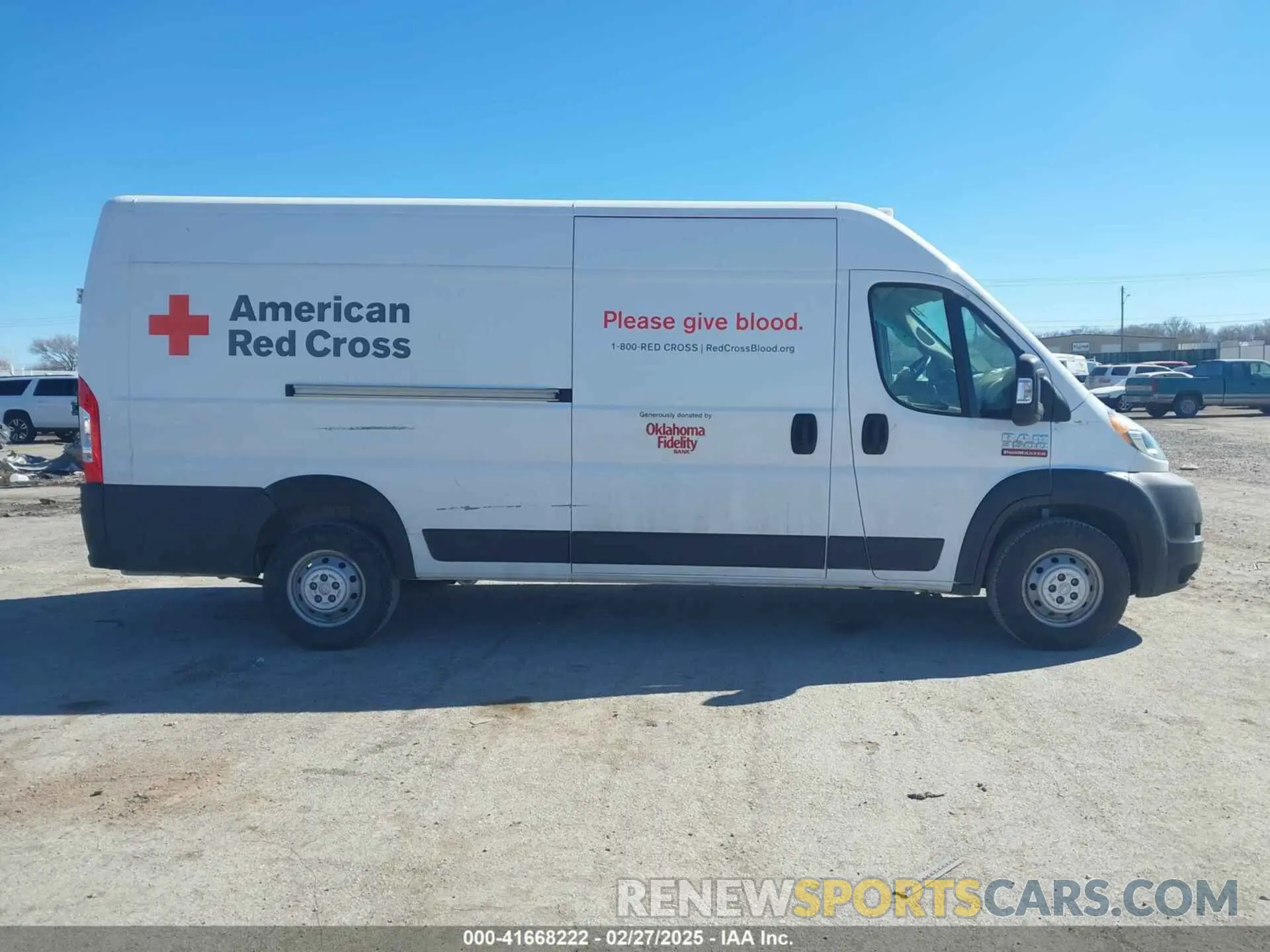 13 Photograph of a damaged car 3C6FRVJG6ME501455 RAM PROMASTER 3500 2021