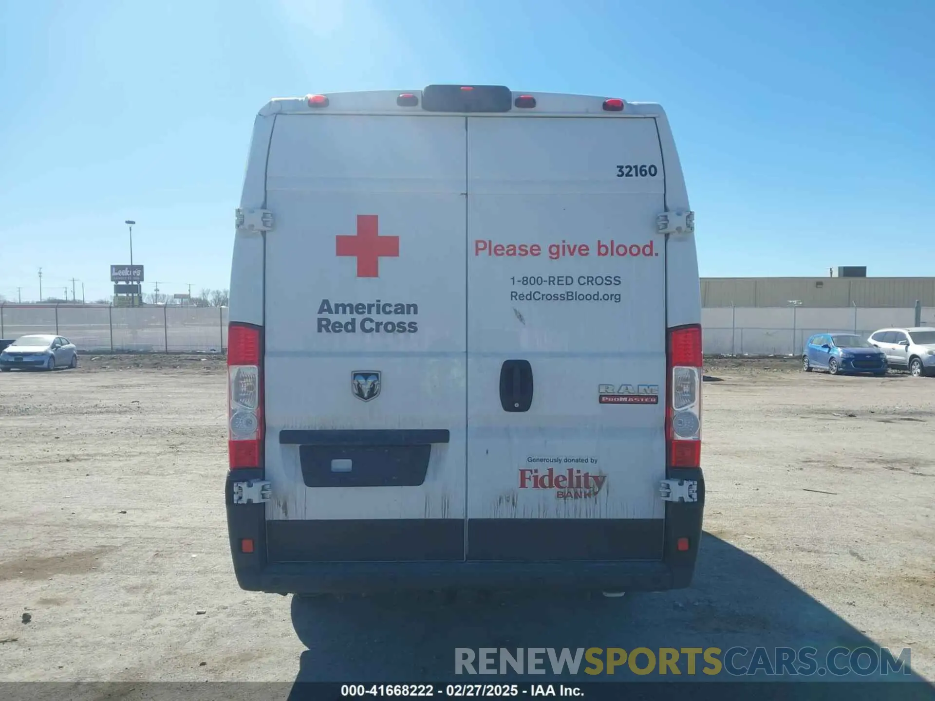 16 Photograph of a damaged car 3C6FRVJG6ME501455 RAM PROMASTER 3500 2021