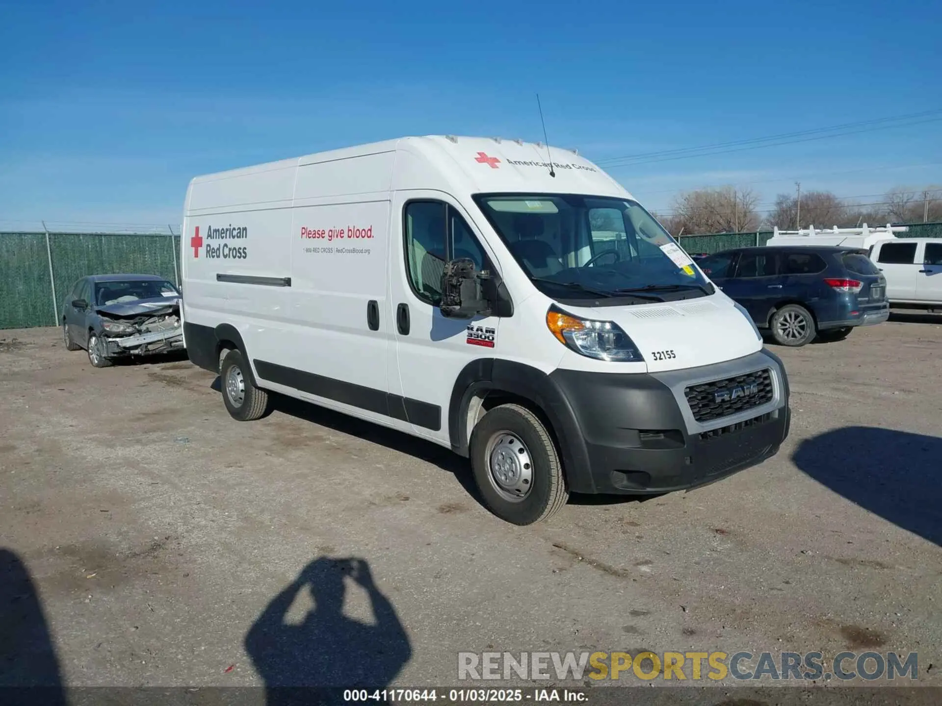 1 Фотография поврежденного автомобиля 3C6FRVJG7ME501450 RAM PROMASTER 3500 2021