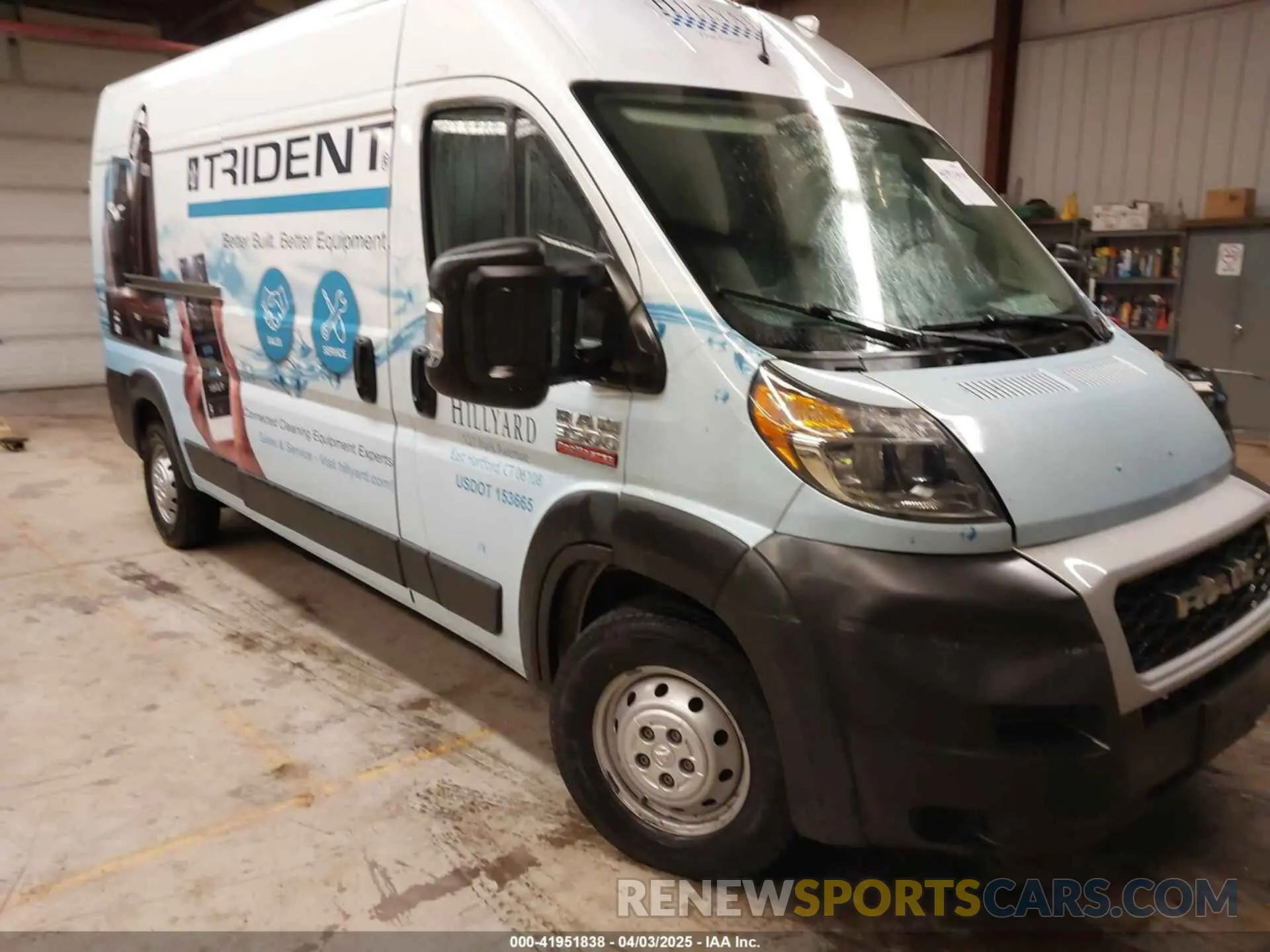 1 Фотография поврежденного автомобиля 3C6MRVHG8ME532798 RAM PROMASTER 3500 2021