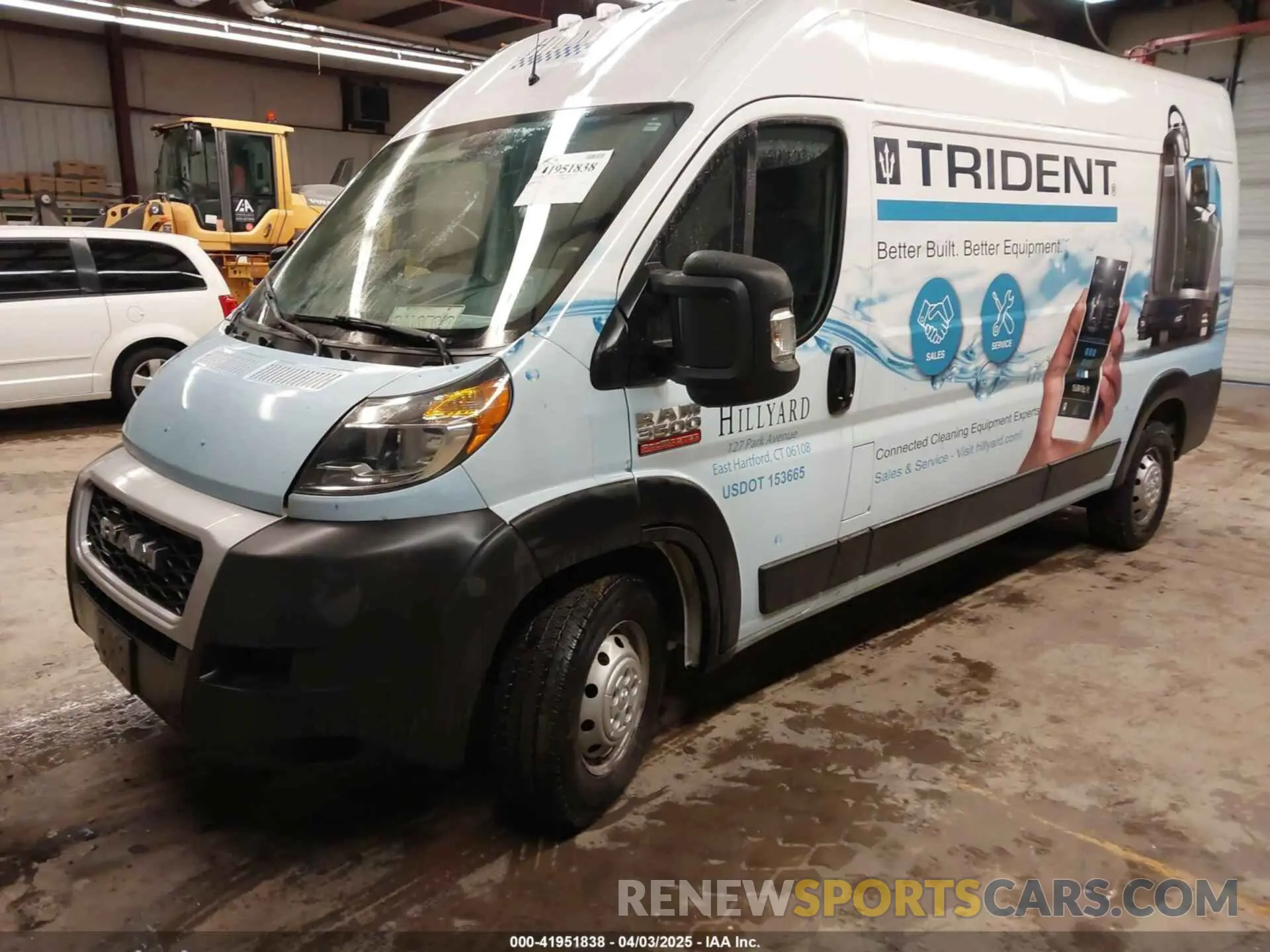 2 Фотография поврежденного автомобиля 3C6MRVHG8ME532798 RAM PROMASTER 3500 2021