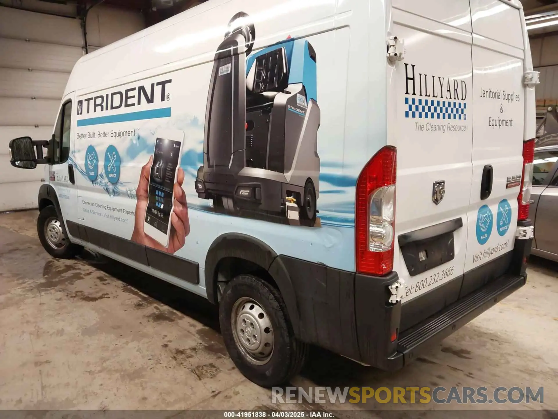 3 Фотография поврежденного автомобиля 3C6MRVHG8ME532798 RAM PROMASTER 3500 2021