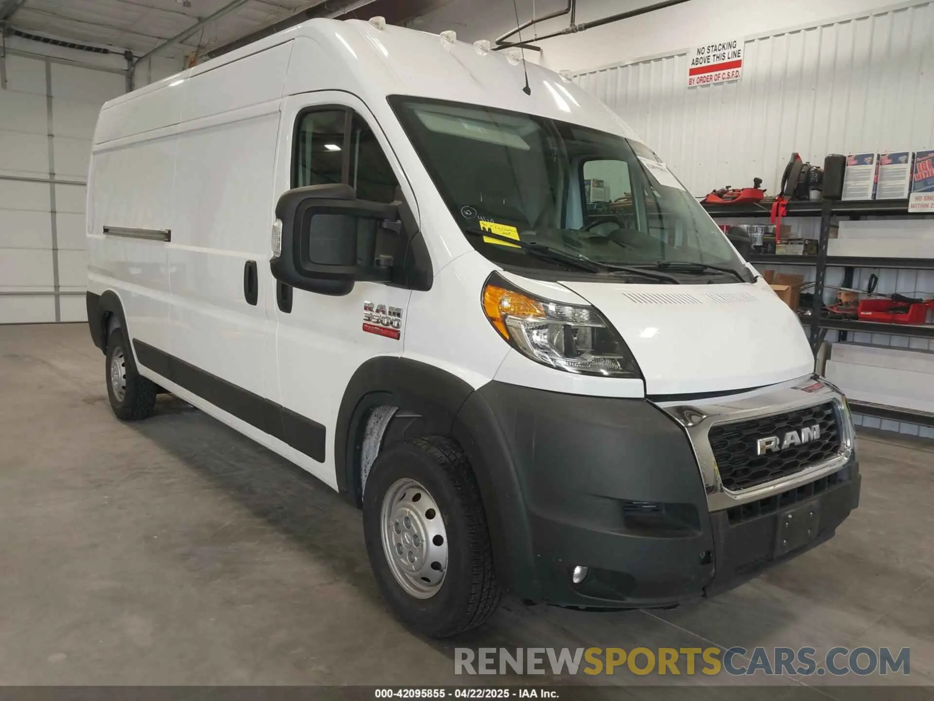 1 Фотография поврежденного автомобиля 3C6MRVHG8ME537399 RAM PROMASTER 3500 2021