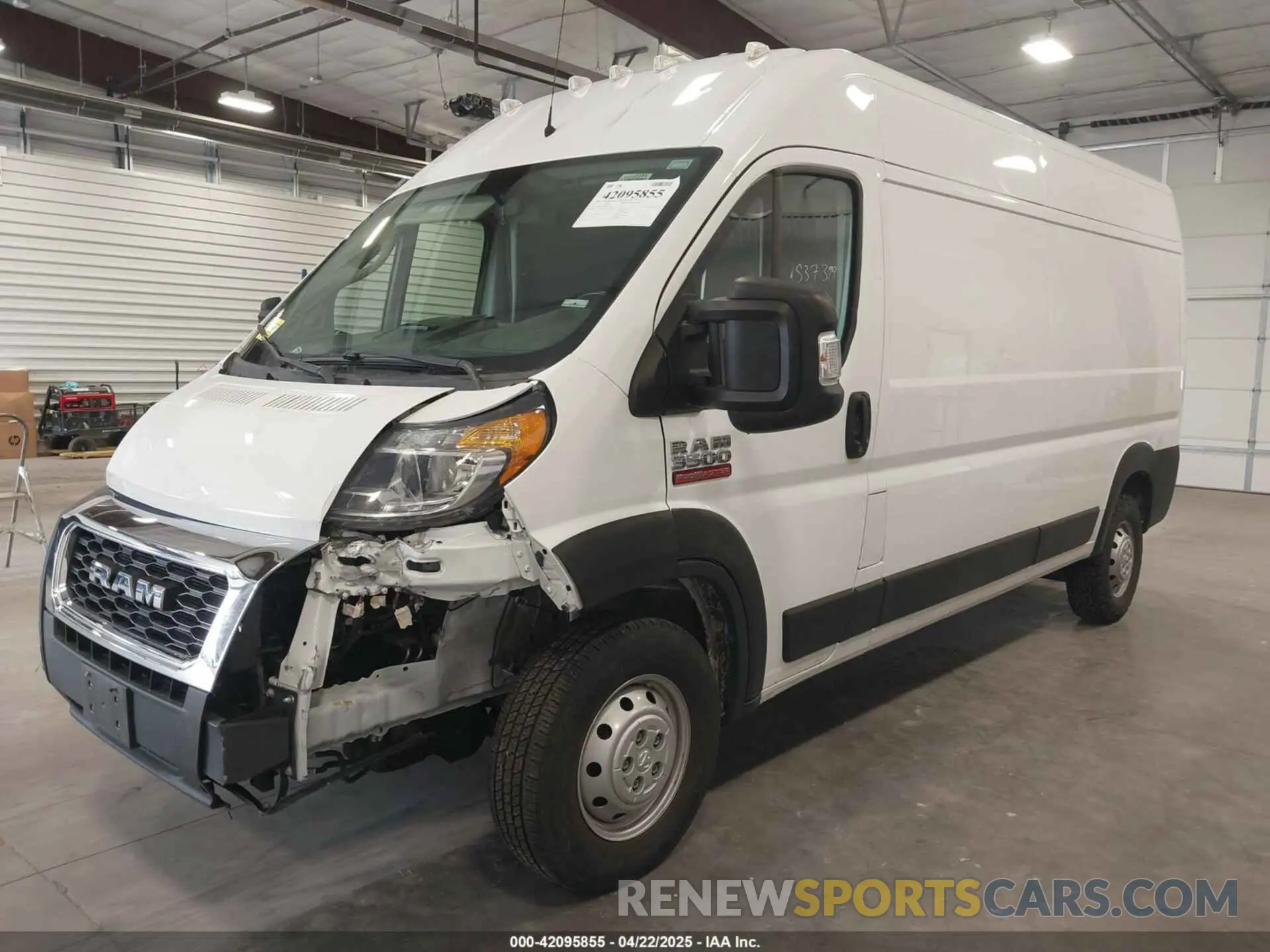 2 Фотография поврежденного автомобиля 3C6MRVHG8ME537399 RAM PROMASTER 3500 2021