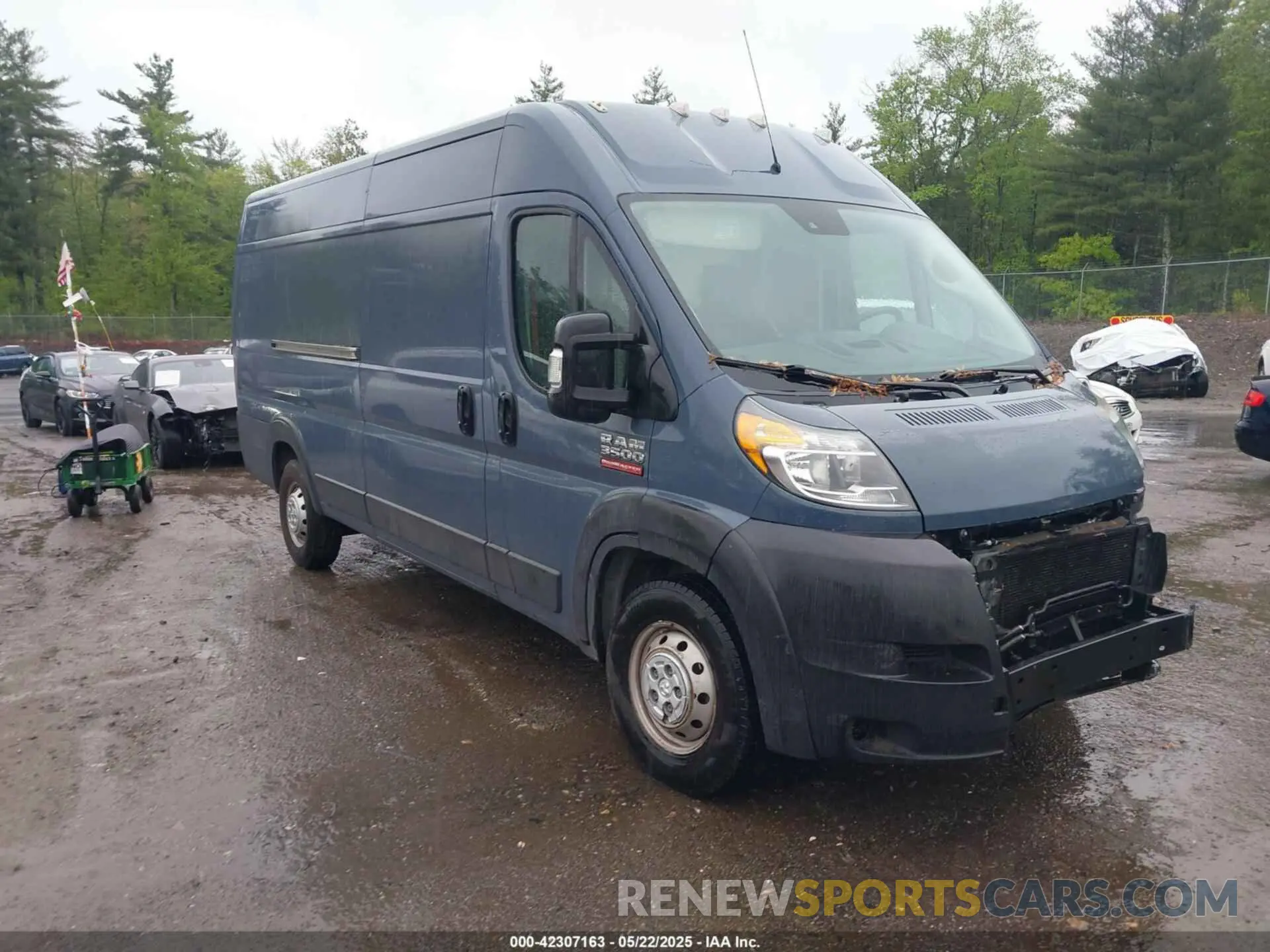 1 Фотография поврежденного автомобиля 3C6MRVJG0ME574229 RAM PROMASTER 3500 2021