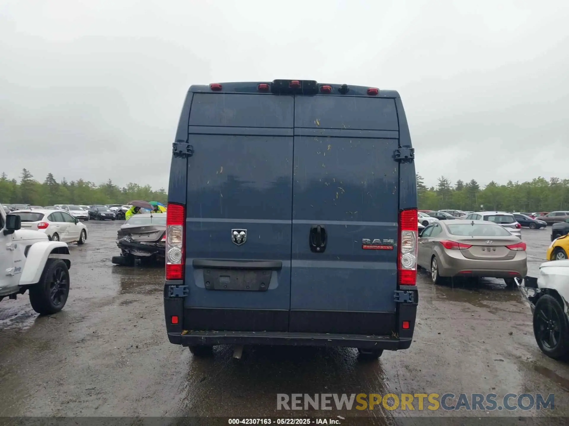 17 Фотография поврежденного автомобиля 3C6MRVJG0ME574229 RAM PROMASTER 3500 2021