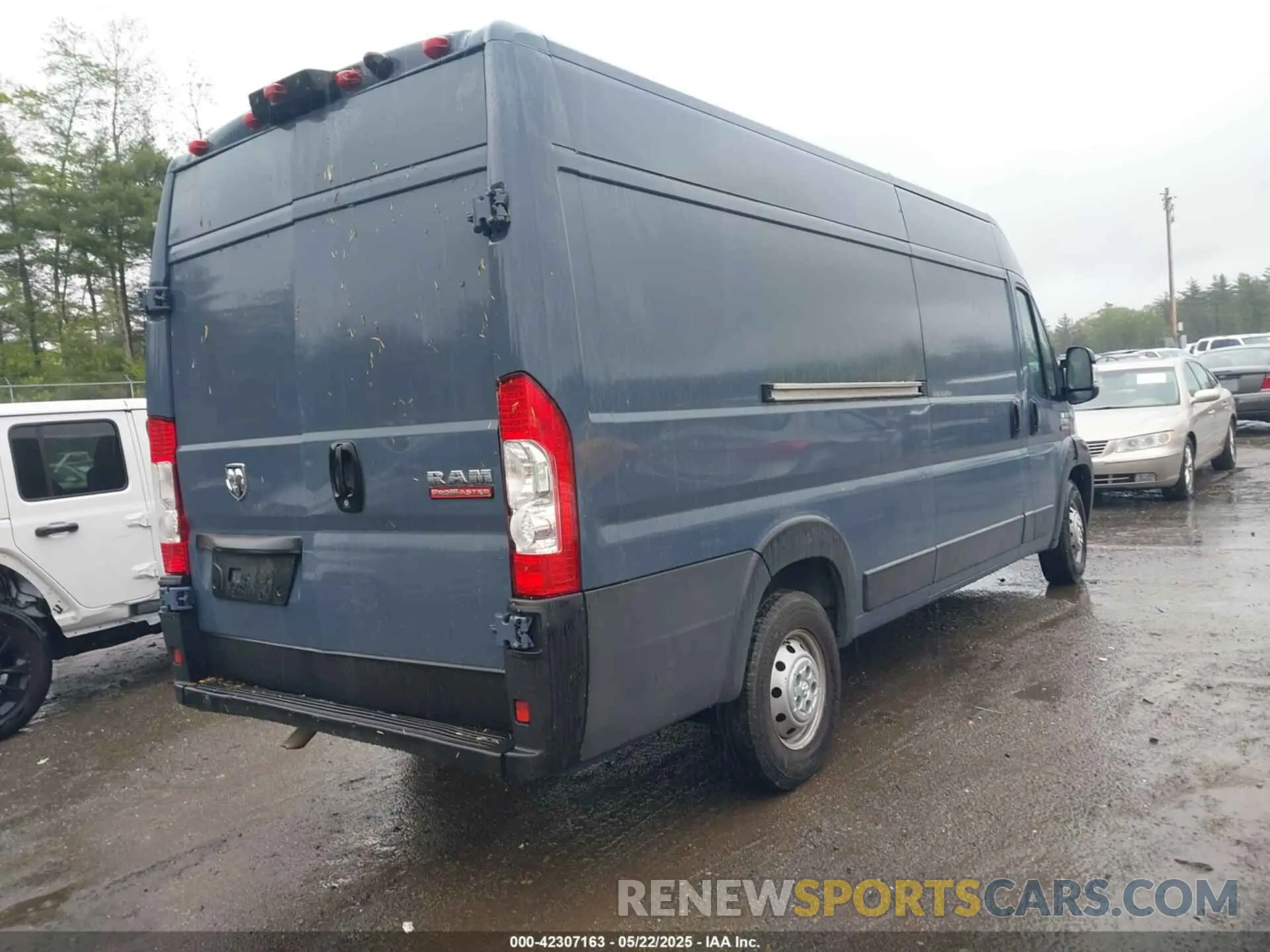 4 Фотография поврежденного автомобиля 3C6MRVJG0ME574229 RAM PROMASTER 3500 2021