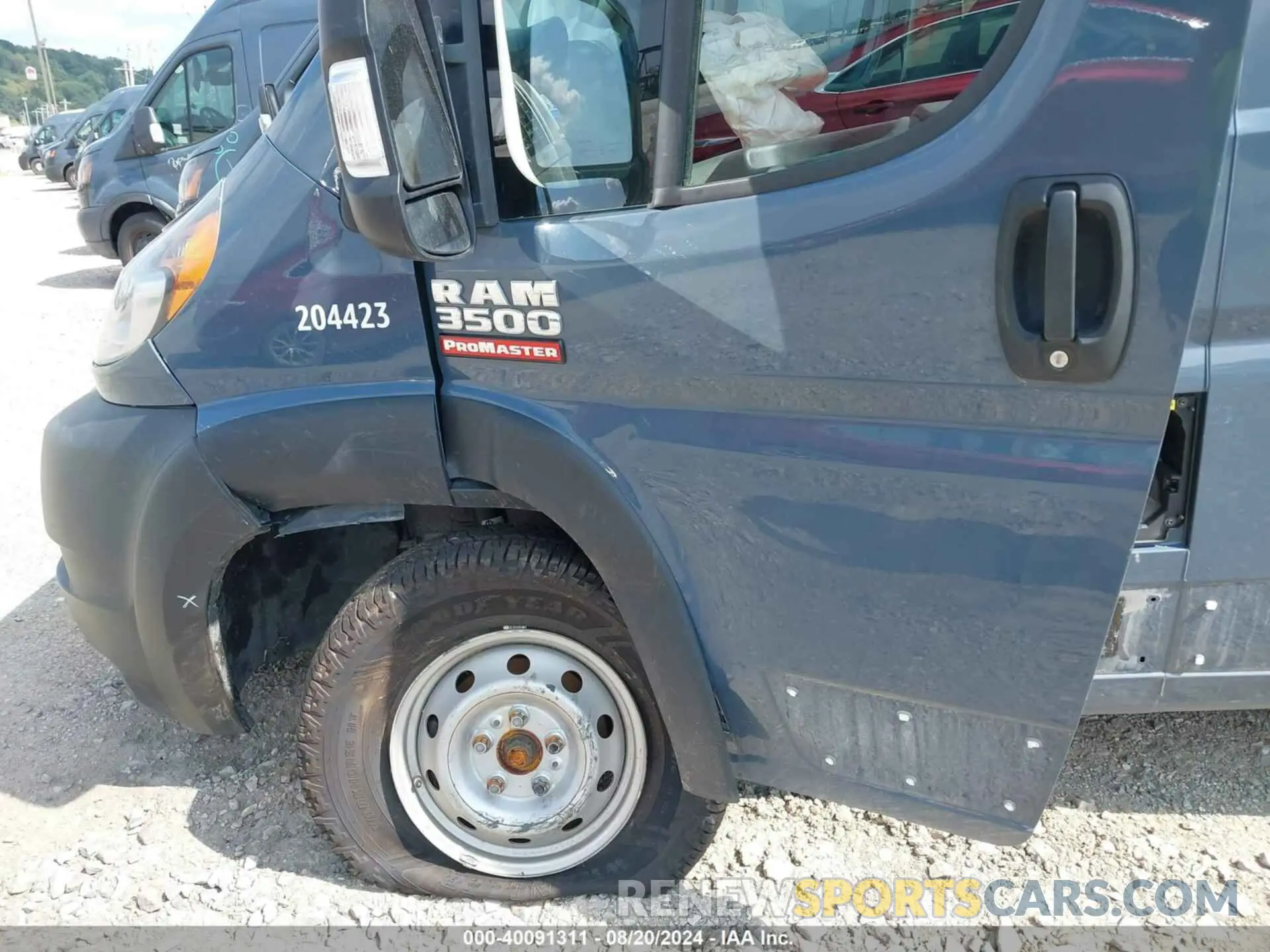 11 Фотография поврежденного автомобиля 3C6MRVJG4ME586433 RAM PROMASTER 3500 2021