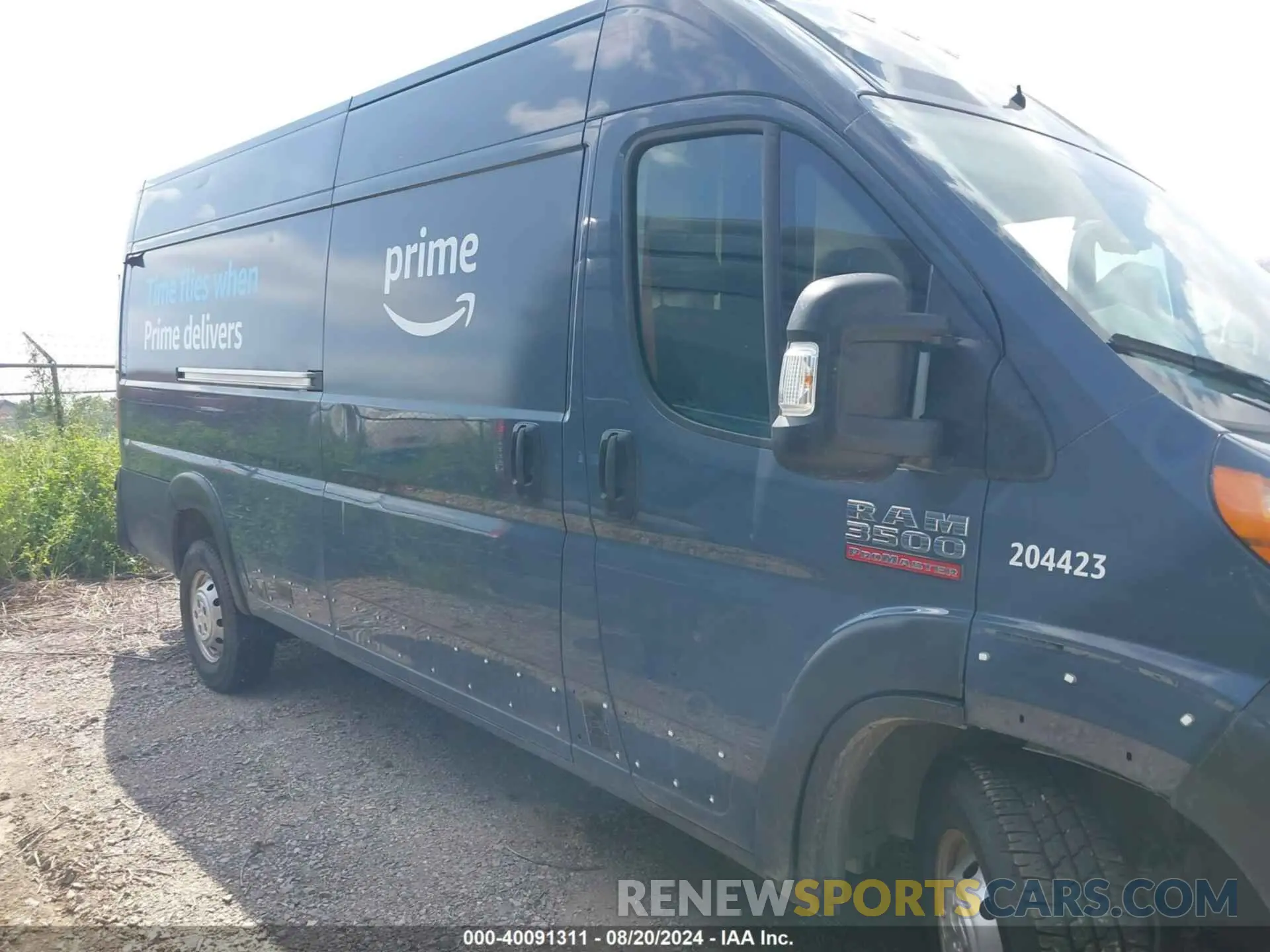 13 Фотография поврежденного автомобиля 3C6MRVJG4ME586433 RAM PROMASTER 3500 2021