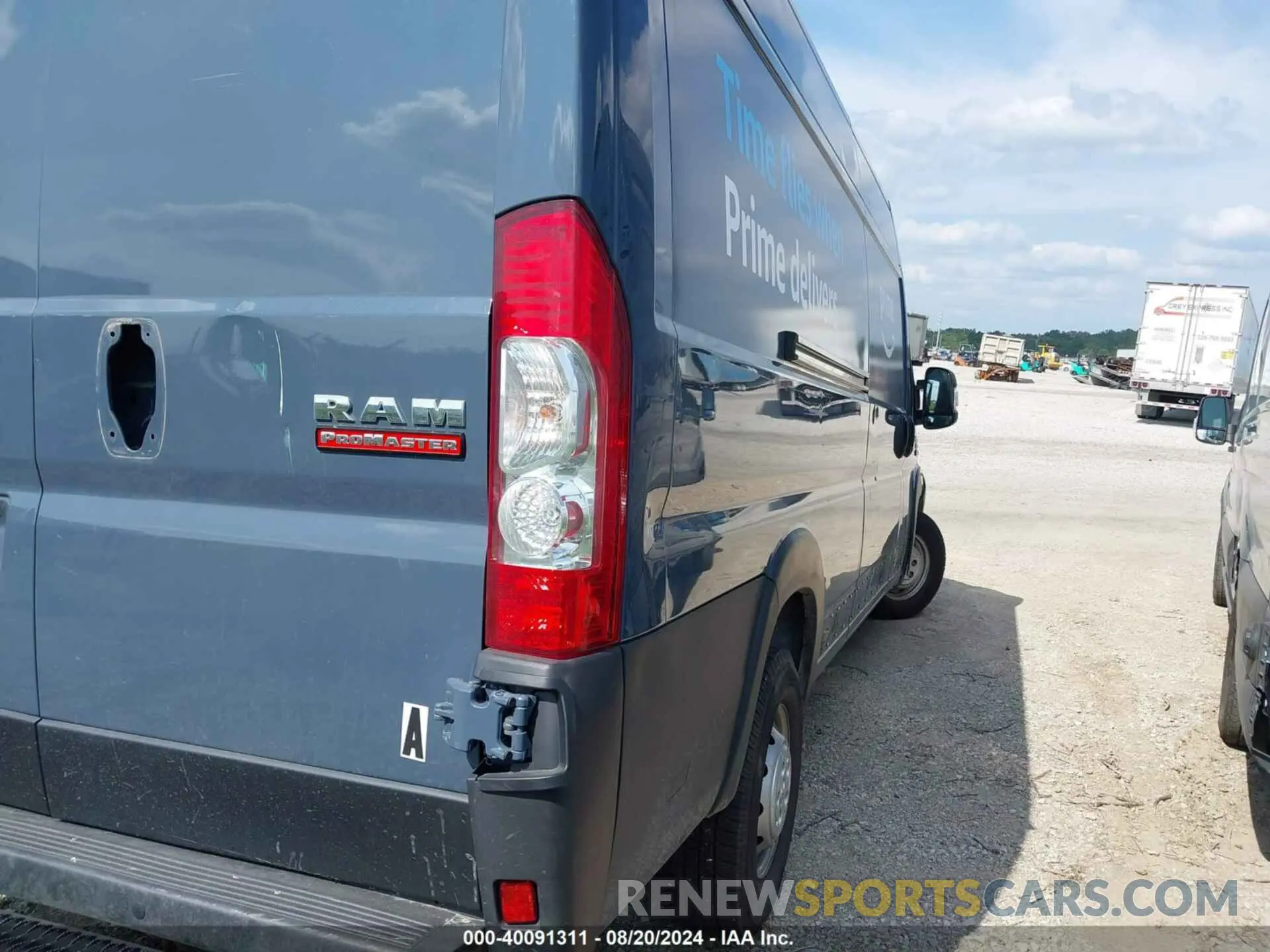 4 Фотография поврежденного автомобиля 3C6MRVJG4ME586433 RAM PROMASTER 3500 2021