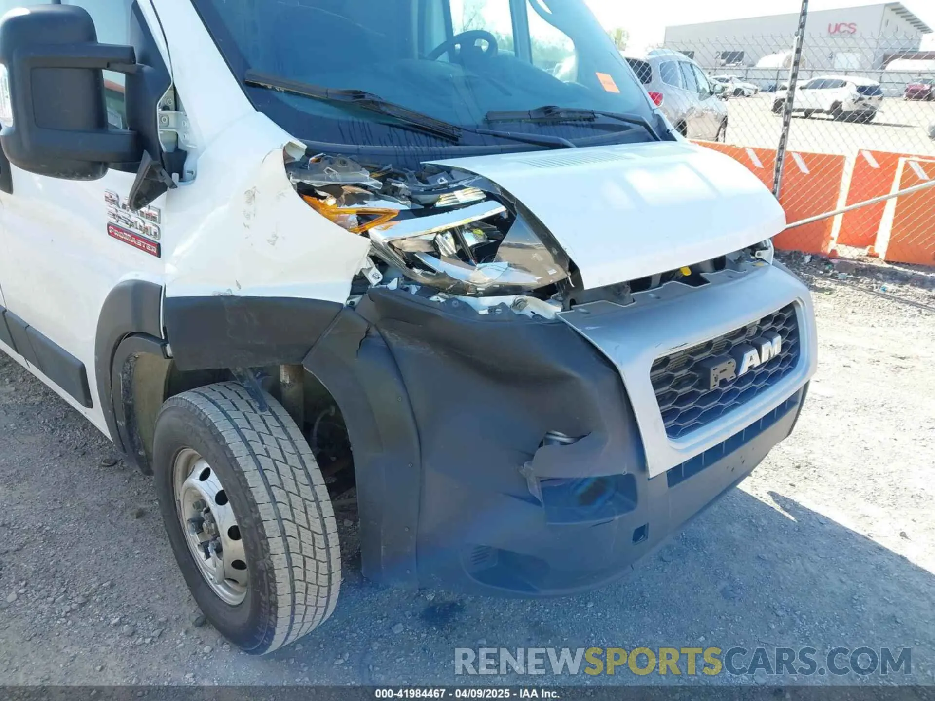 12 Фотография поврежденного автомобиля 3C6MRVJG4ME590174 RAM PROMASTER 3500 2021