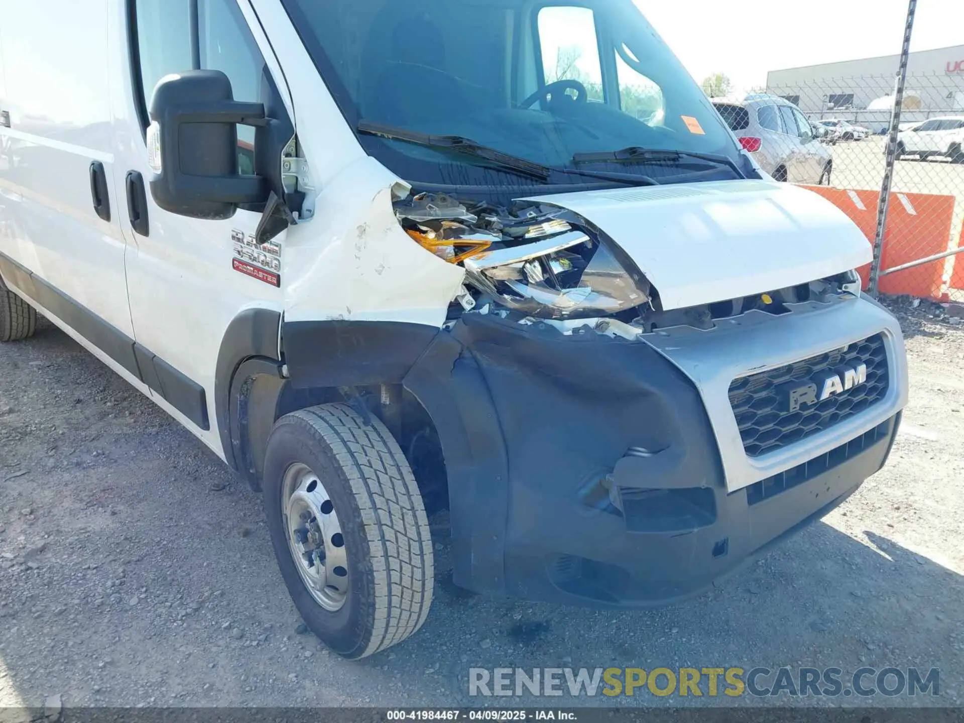 18 Фотография поврежденного автомобиля 3C6MRVJG4ME590174 RAM PROMASTER 3500 2021