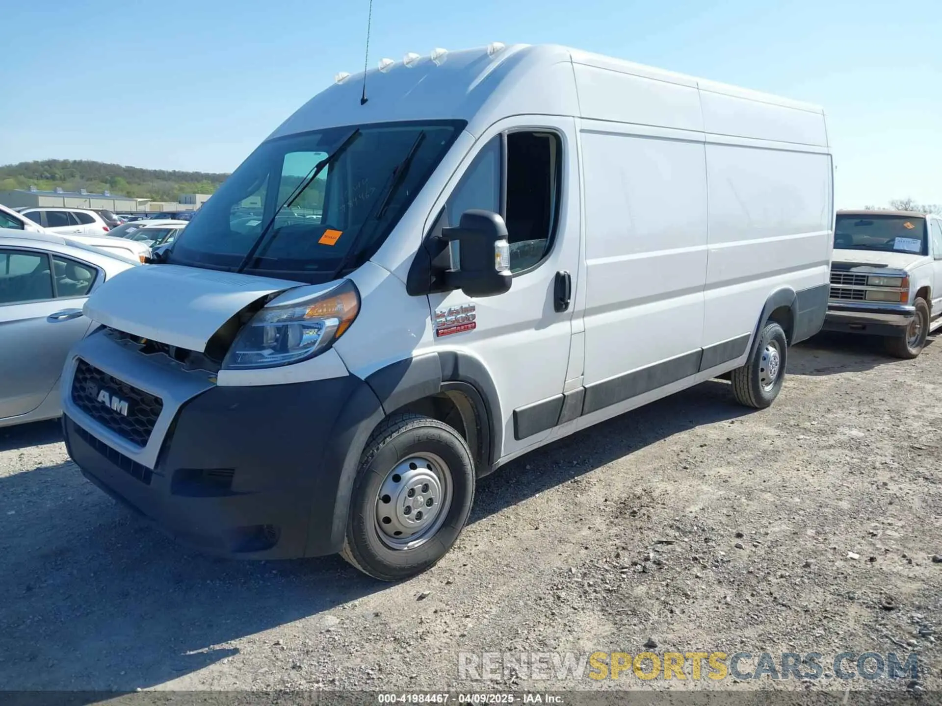 2 Фотография поврежденного автомобиля 3C6MRVJG4ME590174 RAM PROMASTER 3500 2021