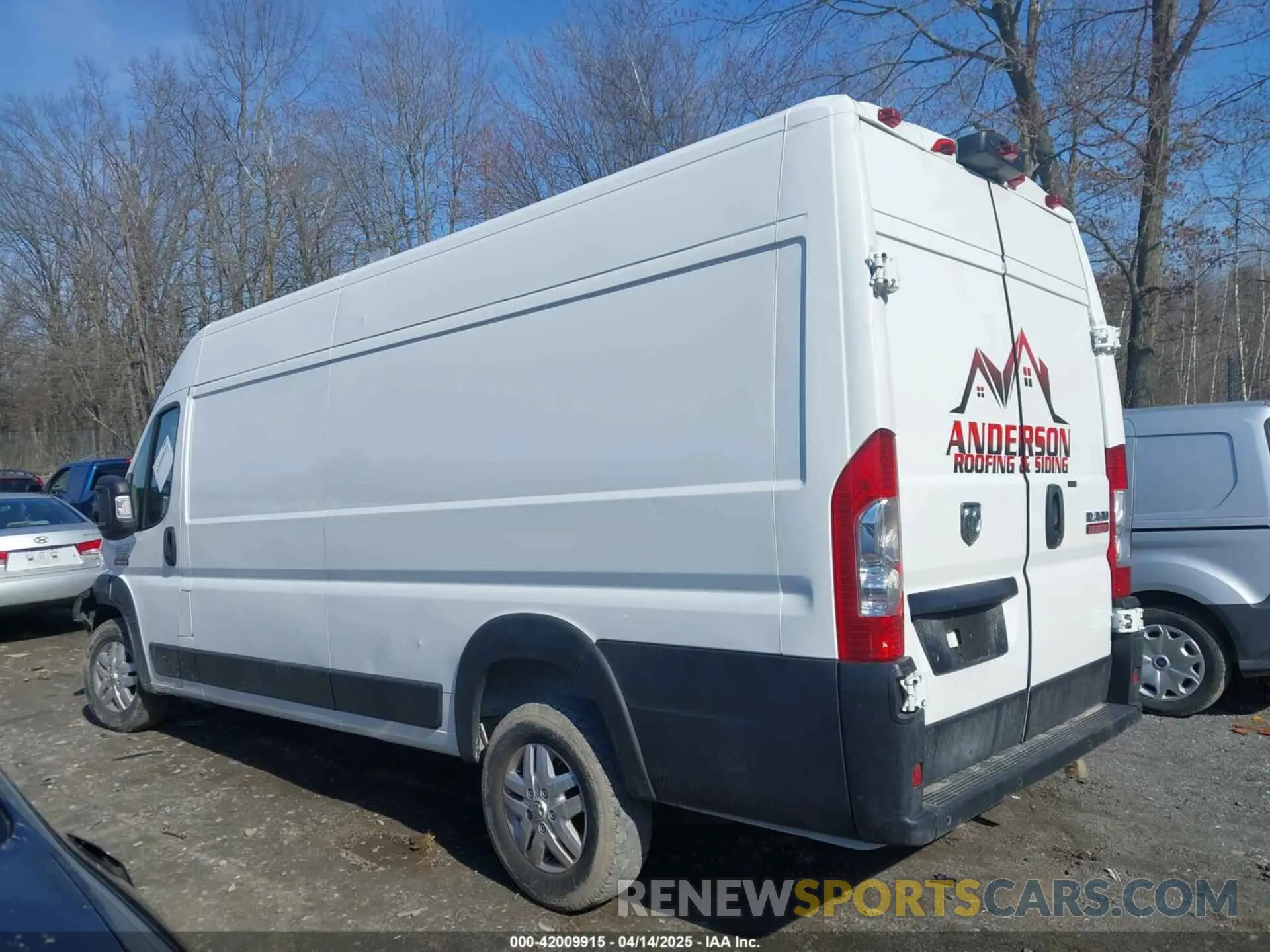 14 Photograph of a damaged car 3C6MRVJG5ME511742 RAM PROMASTER 3500 2021