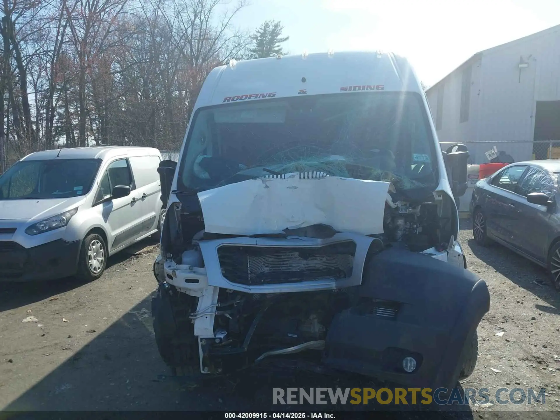 6 Photograph of a damaged car 3C6MRVJG5ME511742 RAM PROMASTER 3500 2021
