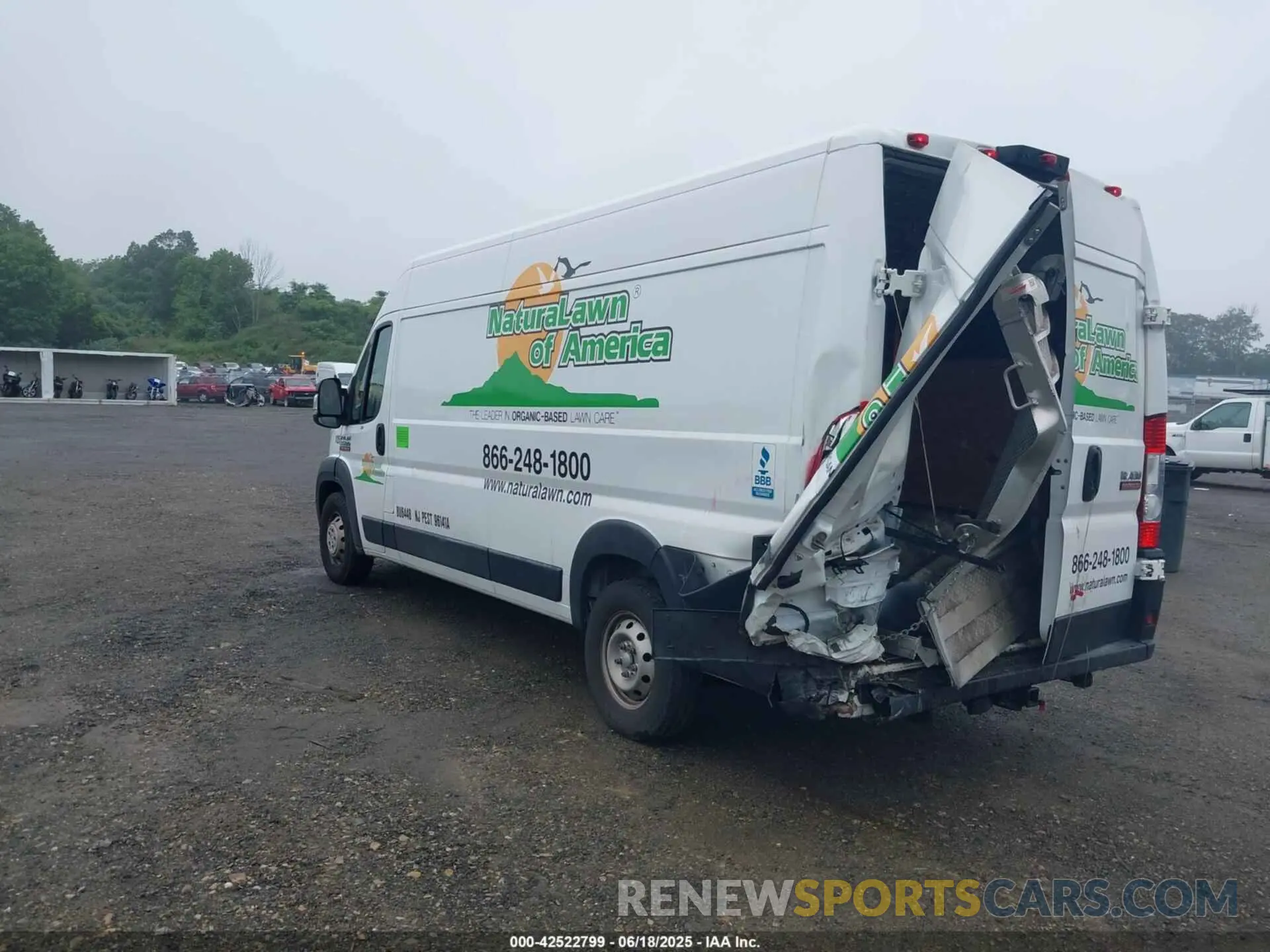 3 Фотография поврежденного автомобиля 3C6MRVJG5ME552307 RAM PROMASTER 3500 2021