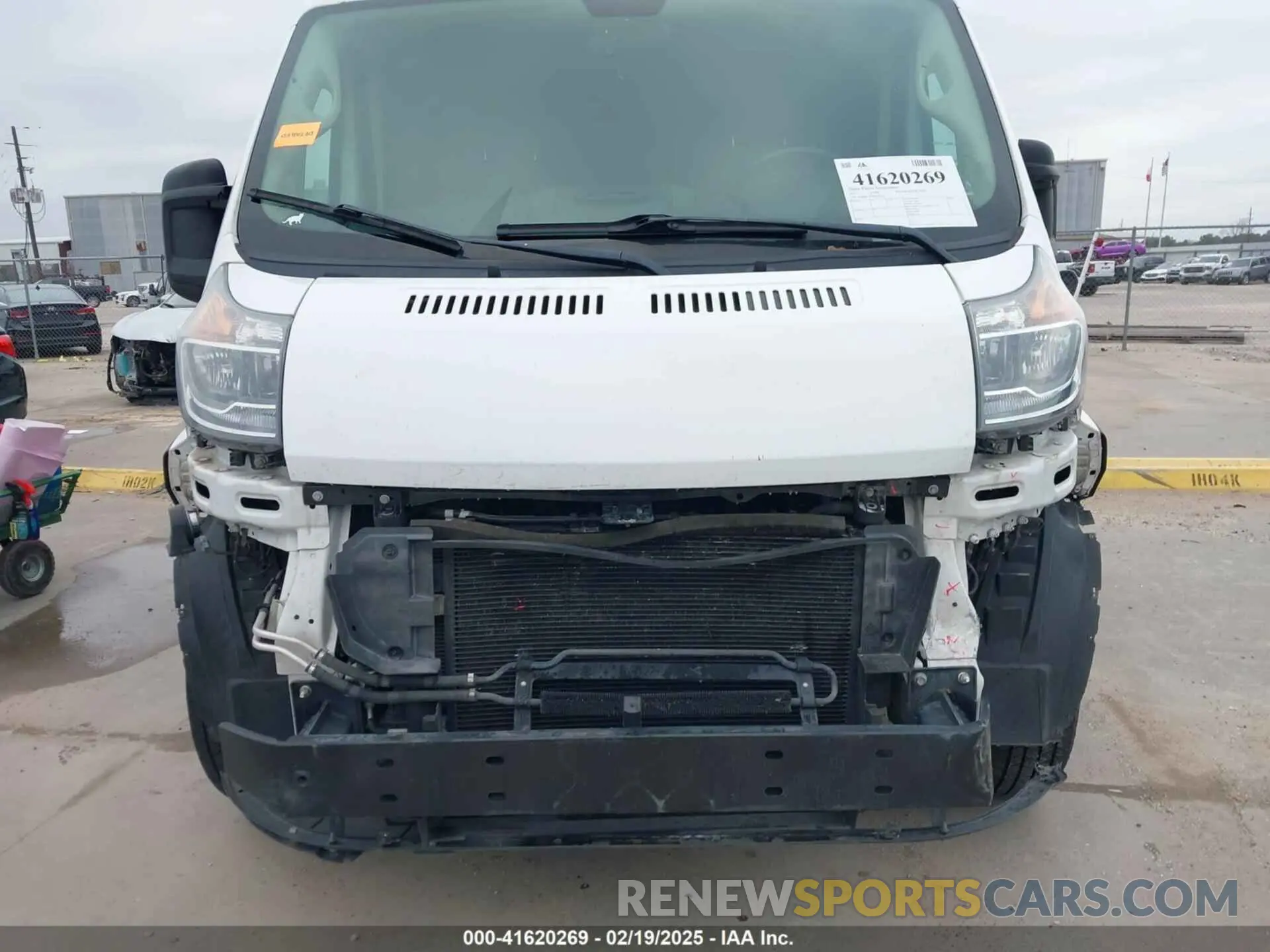 6 Фотография поврежденного автомобиля 3C6MRVJG6ME551859 RAM PROMASTER 3500 2021