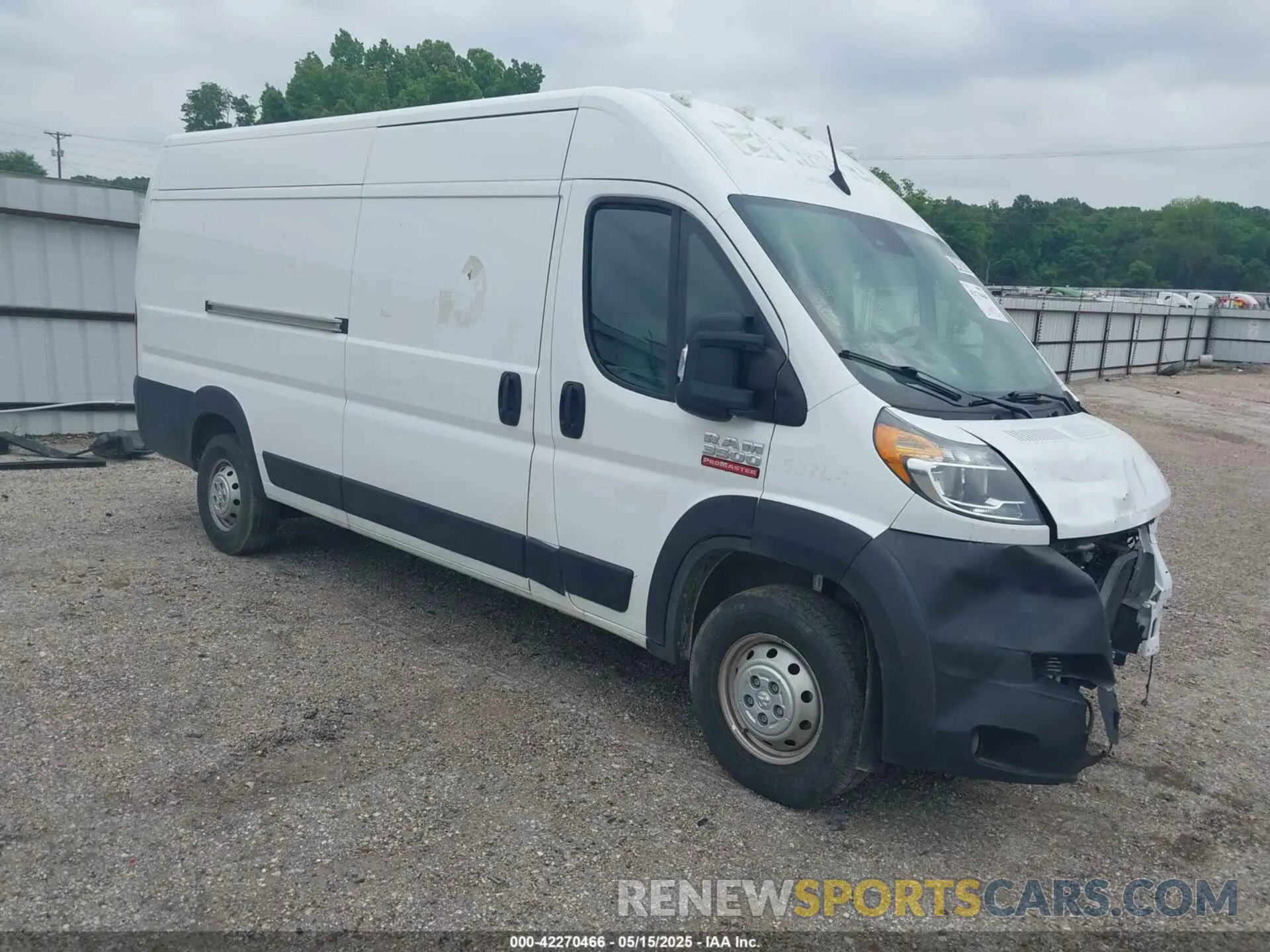 1 Фотография поврежденного автомобиля 3C6MRVJG3NE115505 RAM PROMASTER 3500 2022
