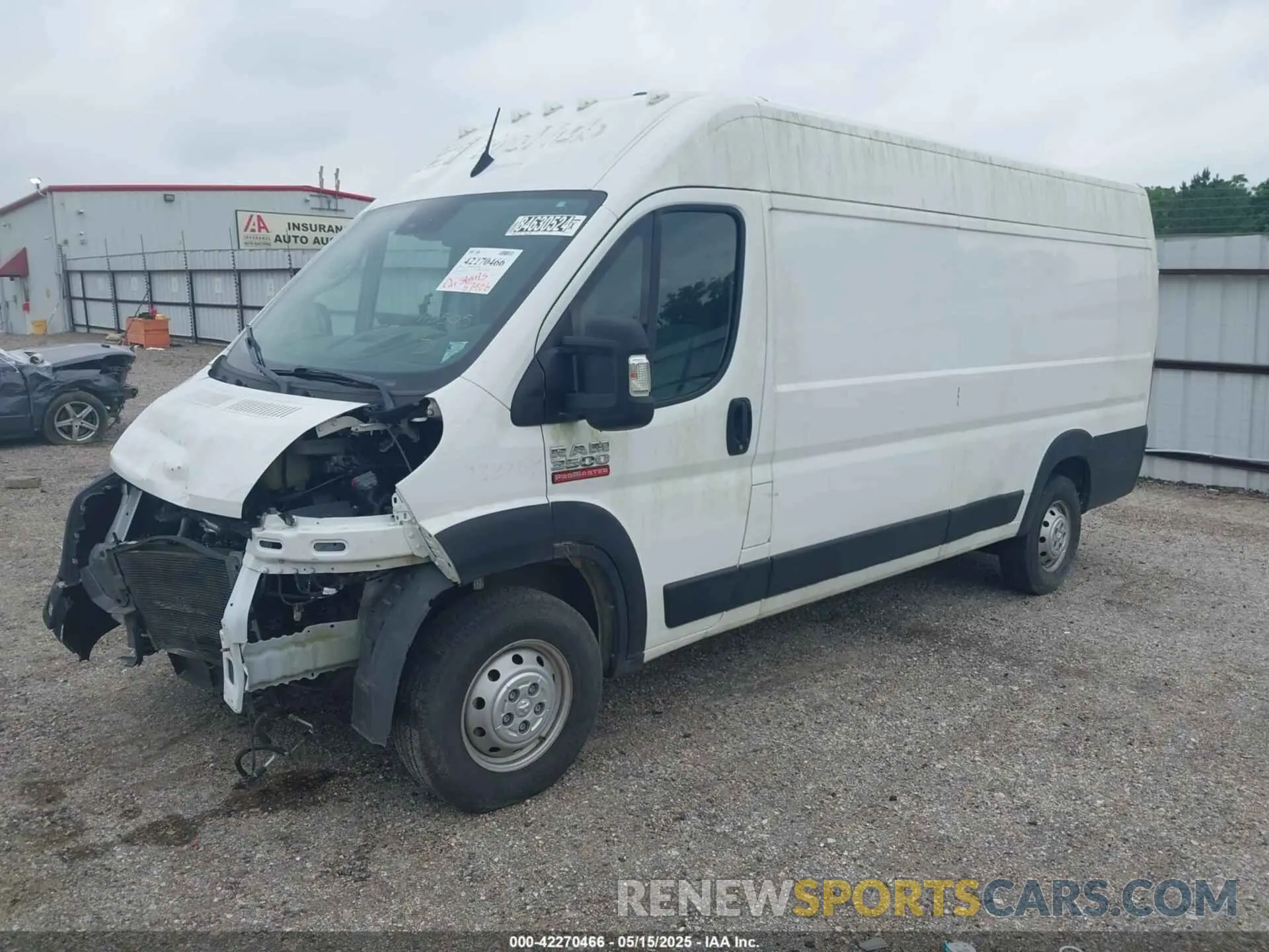 2 Фотография поврежденного автомобиля 3C6MRVJG3NE115505 RAM PROMASTER 3500 2022