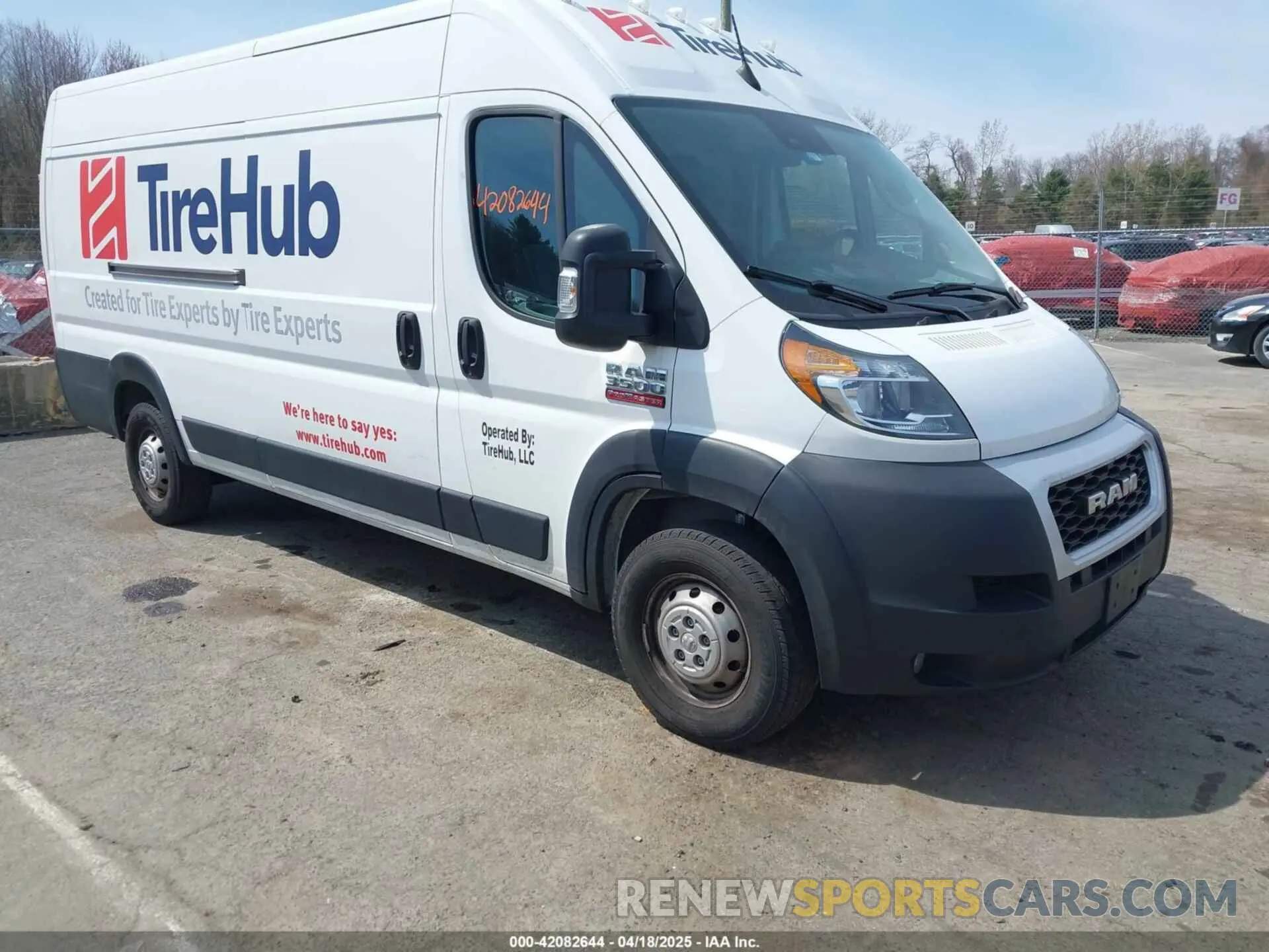1 Фотография поврежденного автомобиля 3C6MRVJG4NE111866 RAM PROMASTER 3500 2022