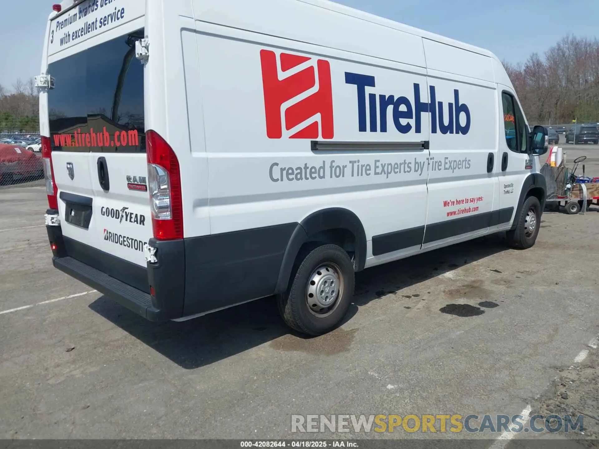 4 Фотография поврежденного автомобиля 3C6MRVJG4NE111866 RAM PROMASTER 3500 2022