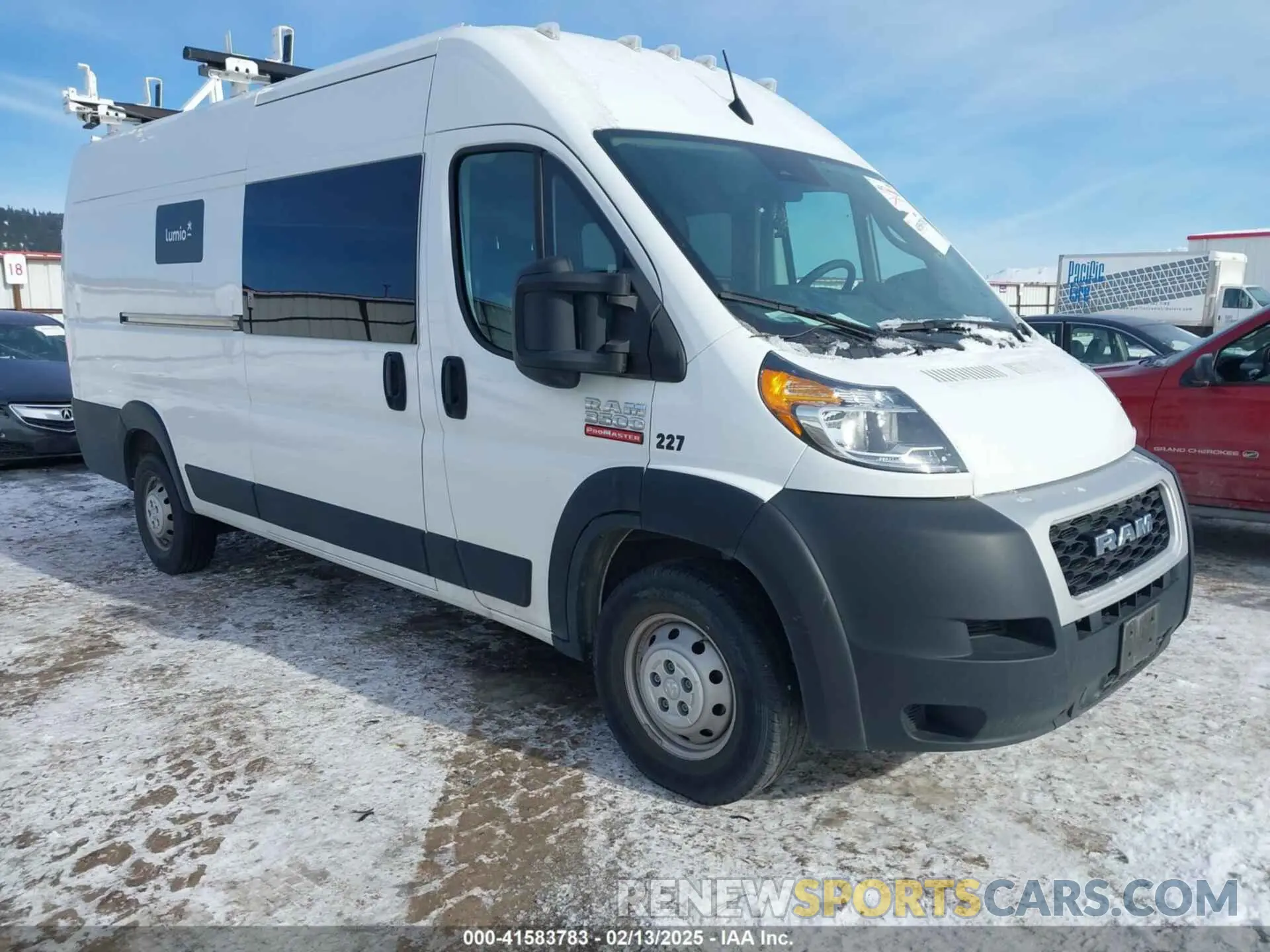 1 Фотография поврежденного автомобиля 3C6MRVJG5NE120608 RAM PROMASTER 3500 2022