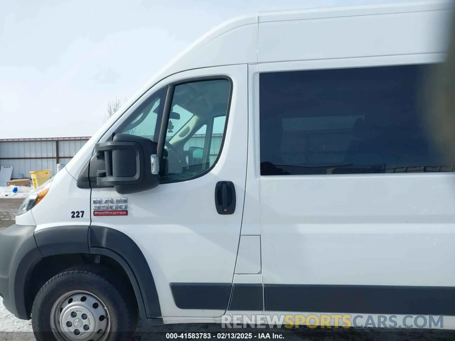 13 Фотография поврежденного автомобиля 3C6MRVJG5NE120608 RAM PROMASTER 3500 2022