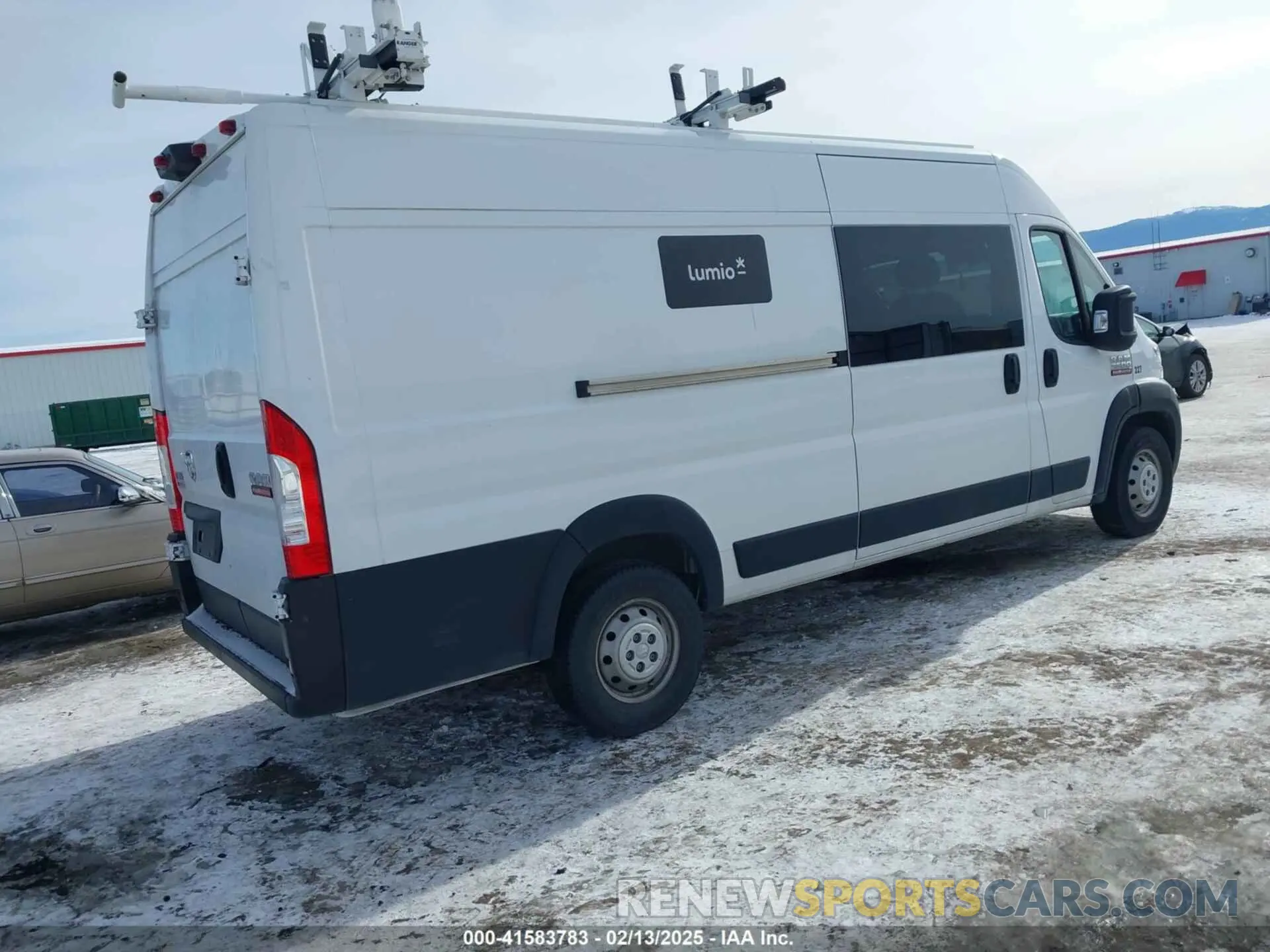 4 Фотография поврежденного автомобиля 3C6MRVJG5NE120608 RAM PROMASTER 3500 2022