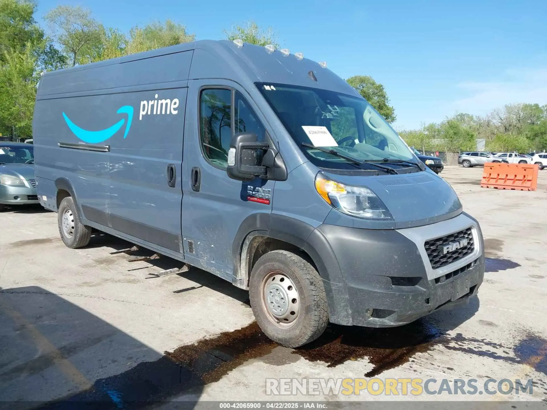 1 Фотография поврежденного автомобиля 3C6MRVJG6NE112534 RAM PROMASTER 3500 2022