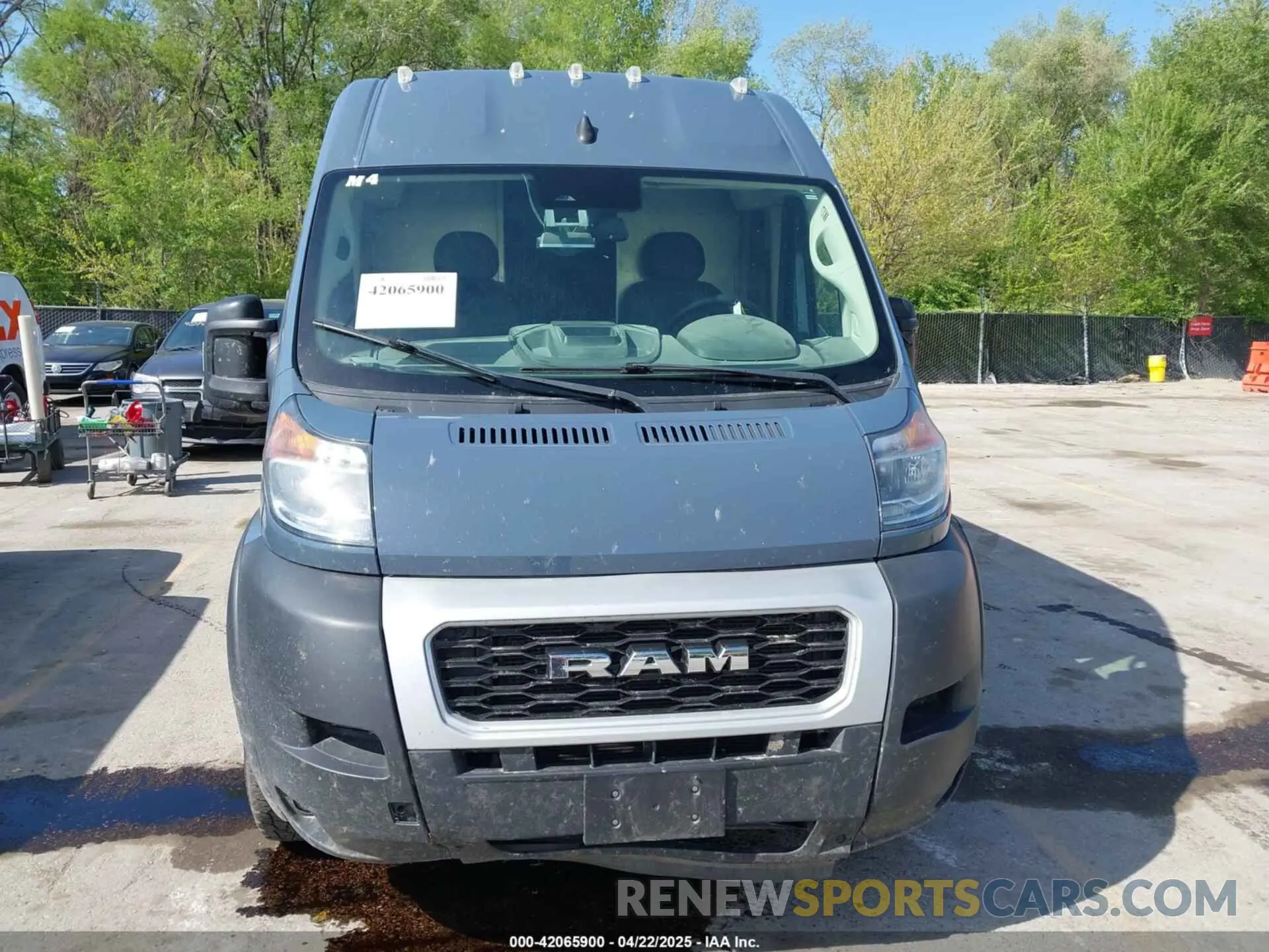 12 Фотография поврежденного автомобиля 3C6MRVJG6NE112534 RAM PROMASTER 3500 2022