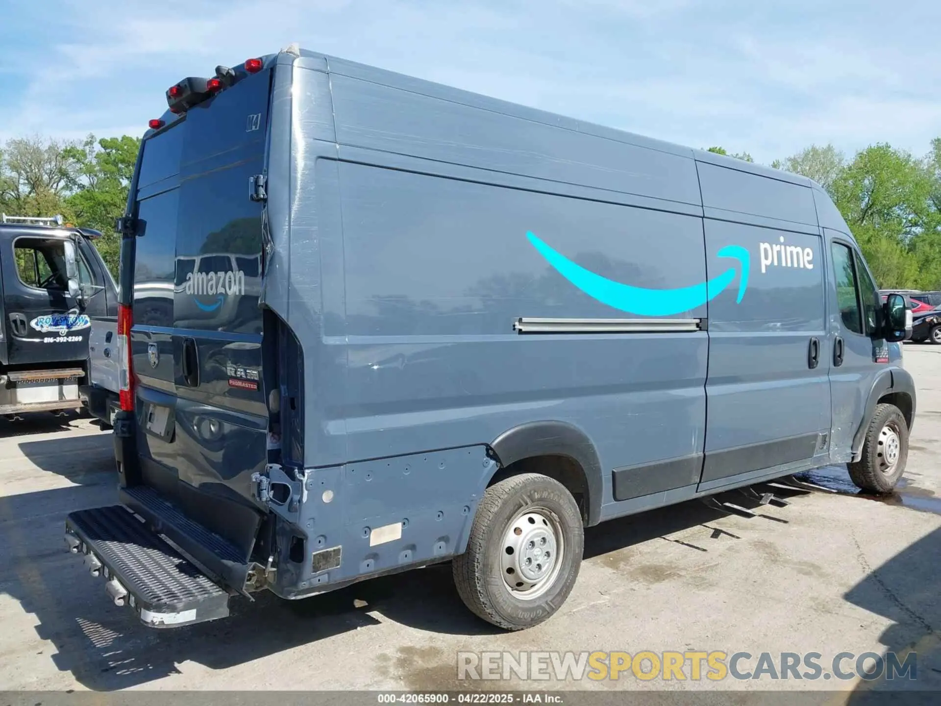 6 Фотография поврежденного автомобиля 3C6MRVJG6NE112534 RAM PROMASTER 3500 2022