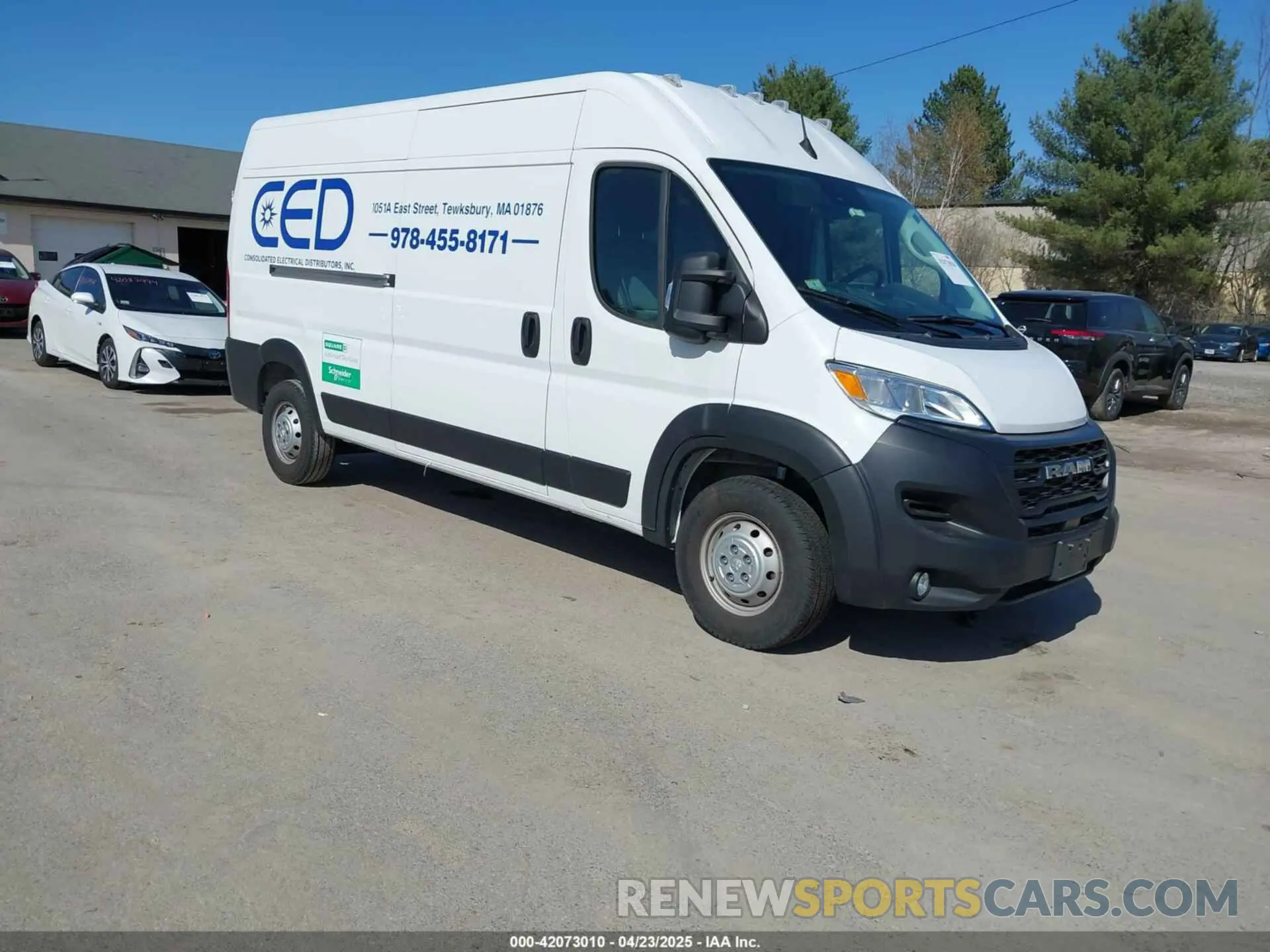 1 Фотография поврежденного автомобиля 3C6MRVHG6PE560619 RAM PROMASTER 3500 2023