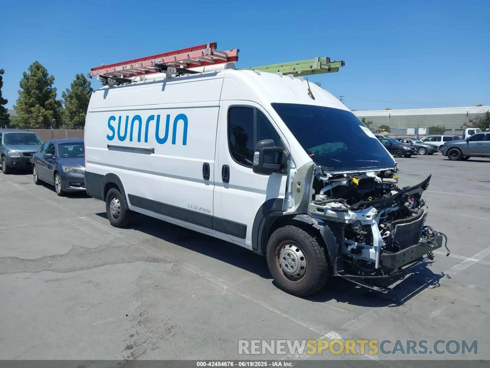 1 Фотография поврежденного автомобиля 3C6MRVJG1PE536657 RAM PROMASTER 3500 2023