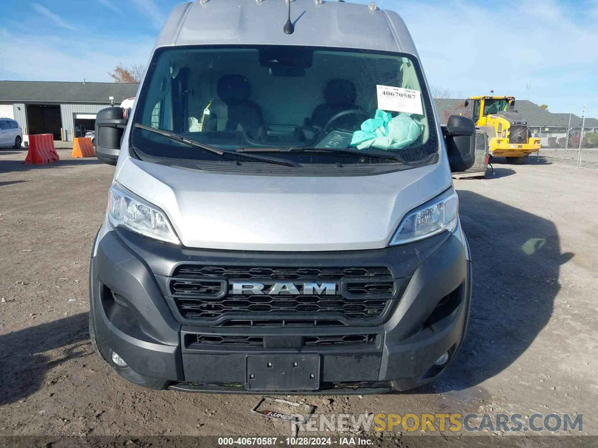 12 Фотография поврежденного автомобиля 3C6MRVJG5PE501250 RAM PROMASTER 3500 2023