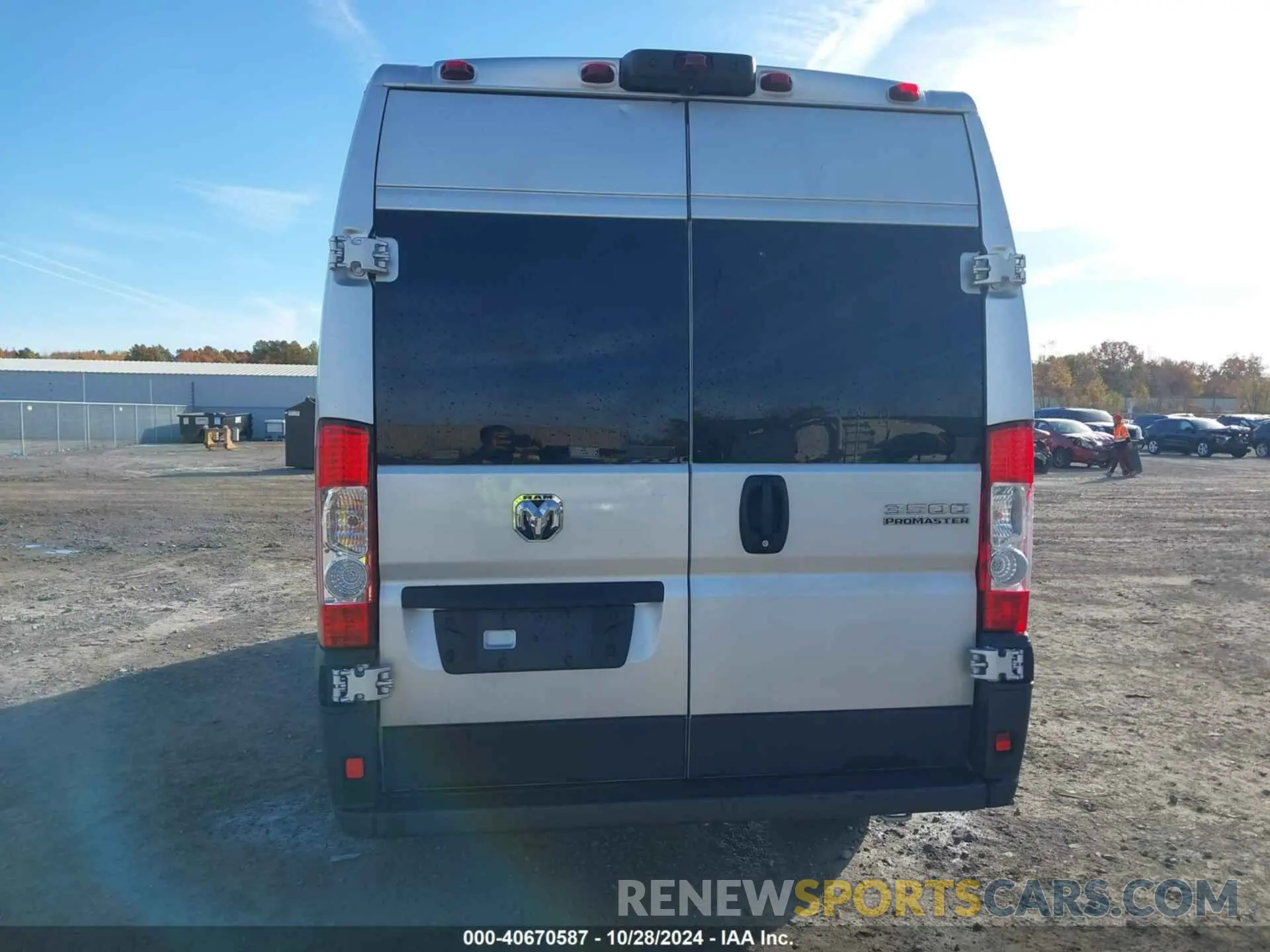 16 Фотография поврежденного автомобиля 3C6MRVJG5PE501250 RAM PROMASTER 3500 2023