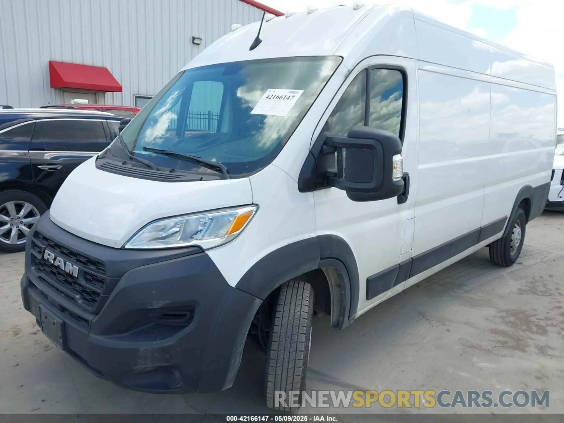 2 Фотография поврежденного автомобиля 3C6MRVJG5PE521224 RAM PROMASTER 3500 2023
