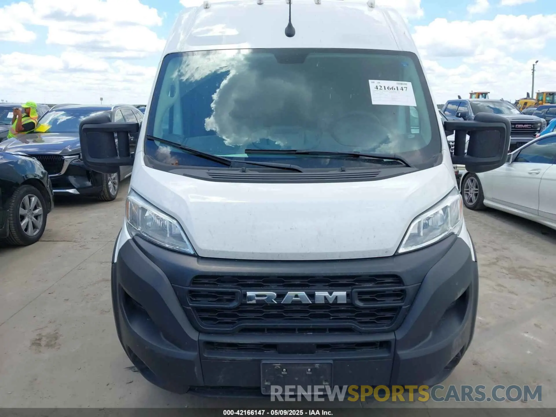 6 Фотография поврежденного автомобиля 3C6MRVJG5PE521224 RAM PROMASTER 3500 2023