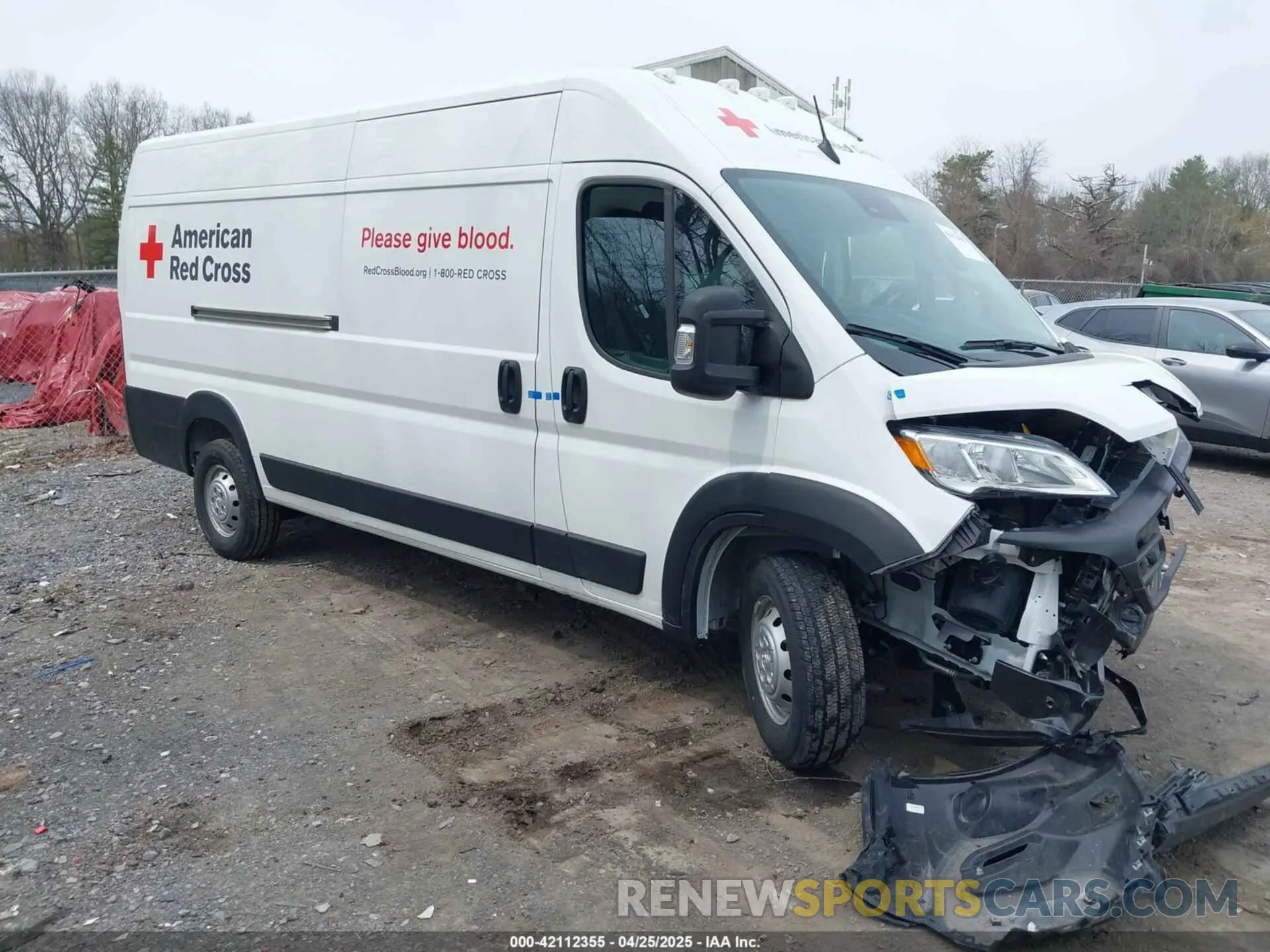 1 Фотография поврежденного автомобиля 3C6MRVJG8PE500982 RAM PROMASTER 3500 2023