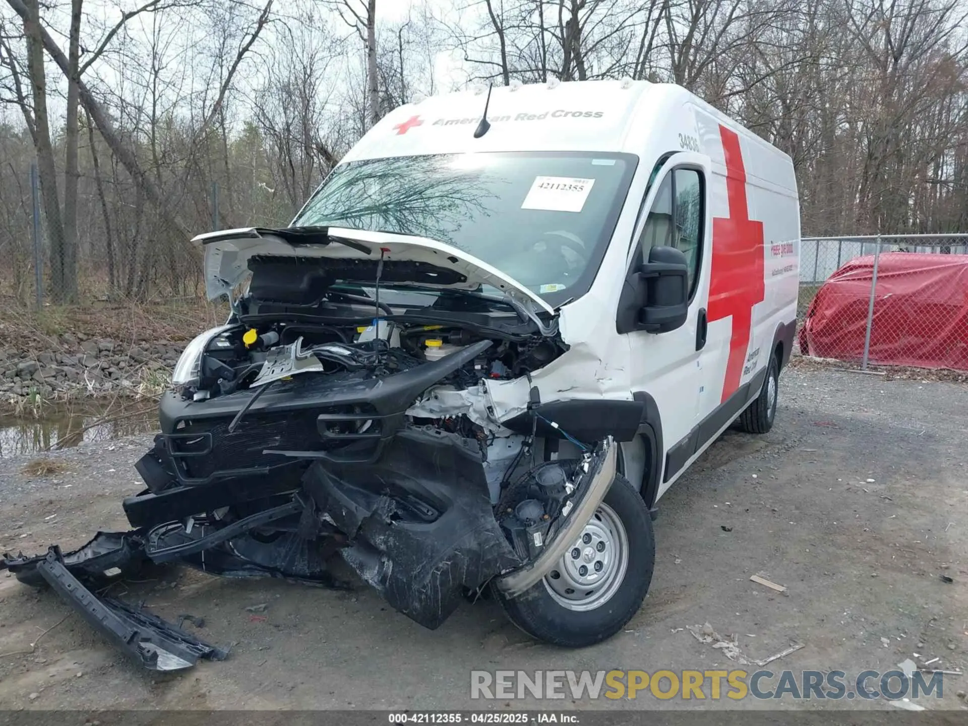 6 Фотография поврежденного автомобиля 3C6MRVJG8PE500982 RAM PROMASTER 3500 2023