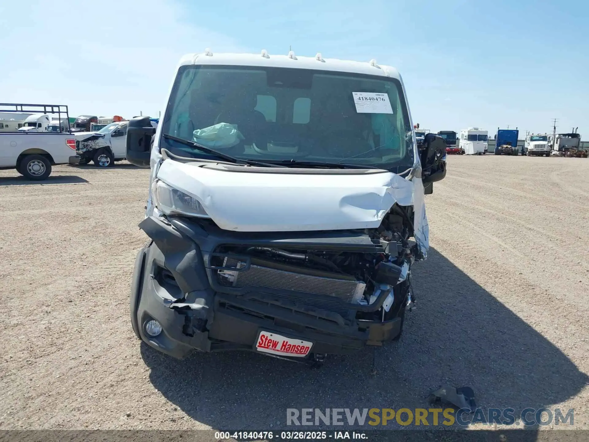 11 Фотография поврежденного автомобиля 3C6MRVWG0RE154356 RAM PROMASTER 3500 2024