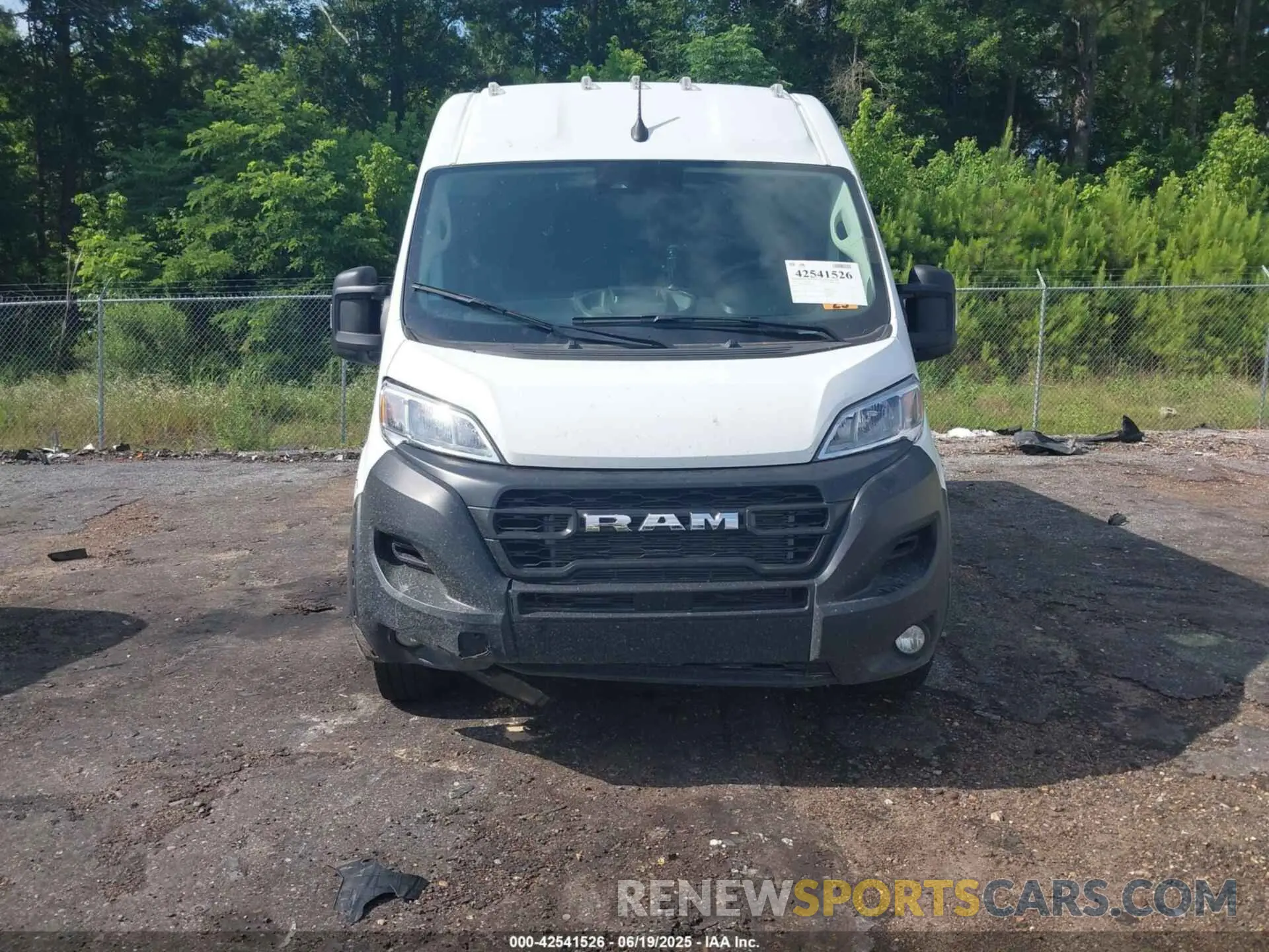 6 Фотография поврежденного автомобиля 3C6MRVHG8SE548674 RAM PROMASTER 3500 2025