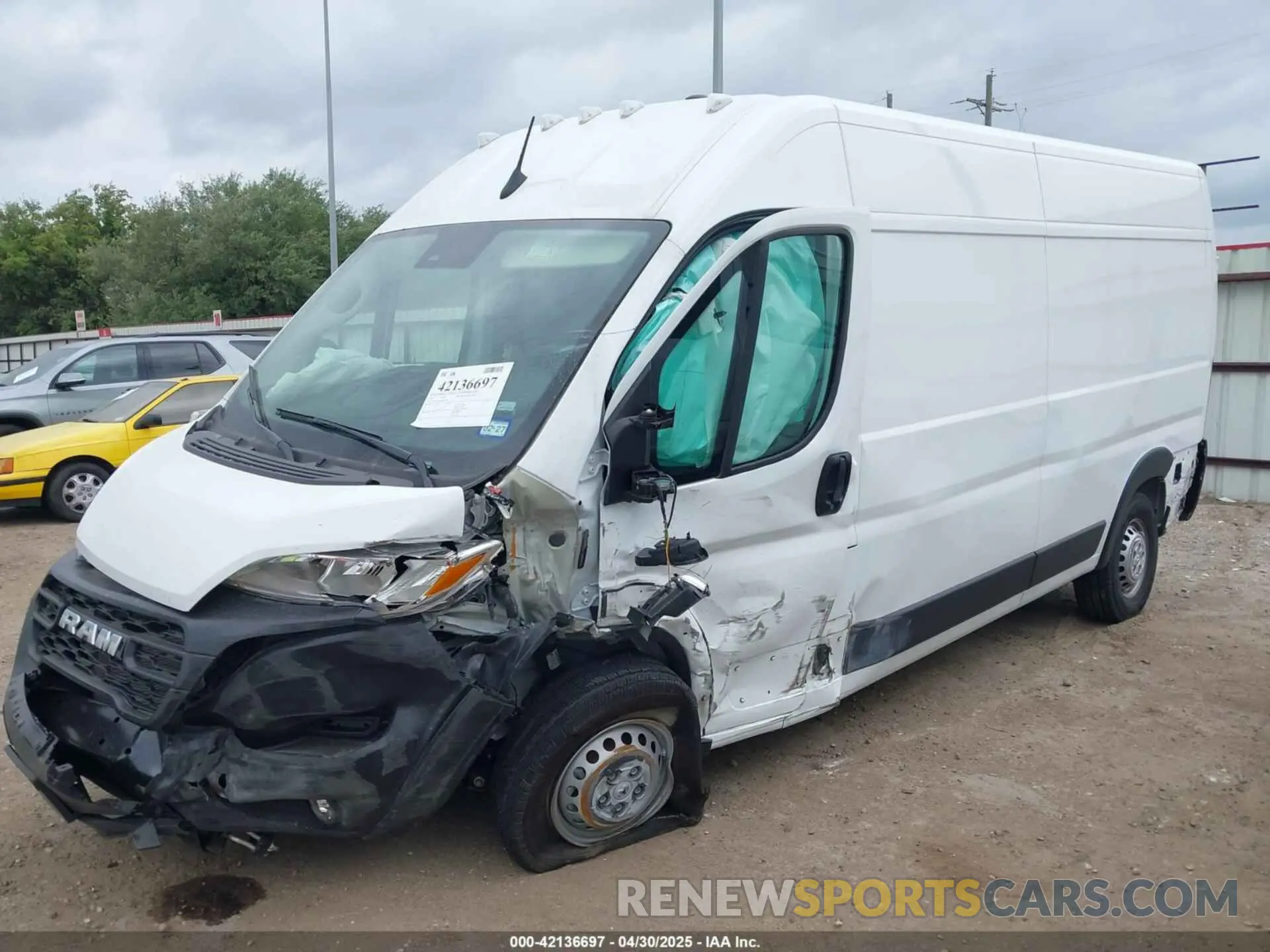 2 Фотография поврежденного автомобиля 3C6MRVHG8SE548996 RAM PROMASTER 3500 2025