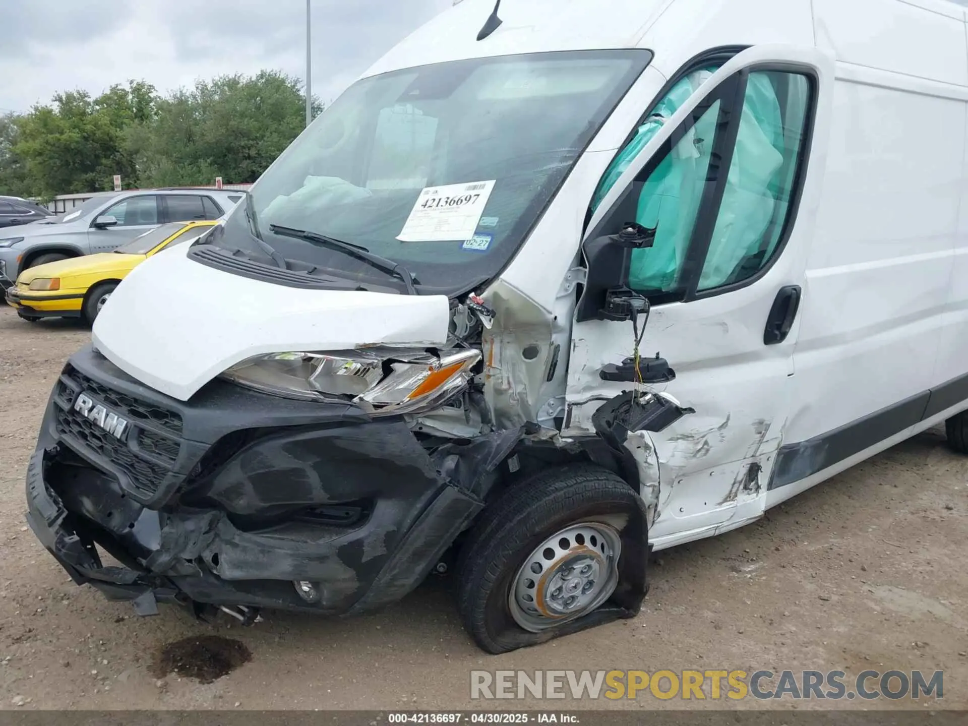6 Фотография поврежденного автомобиля 3C6MRVHG8SE548996 RAM PROMASTER 3500 2025