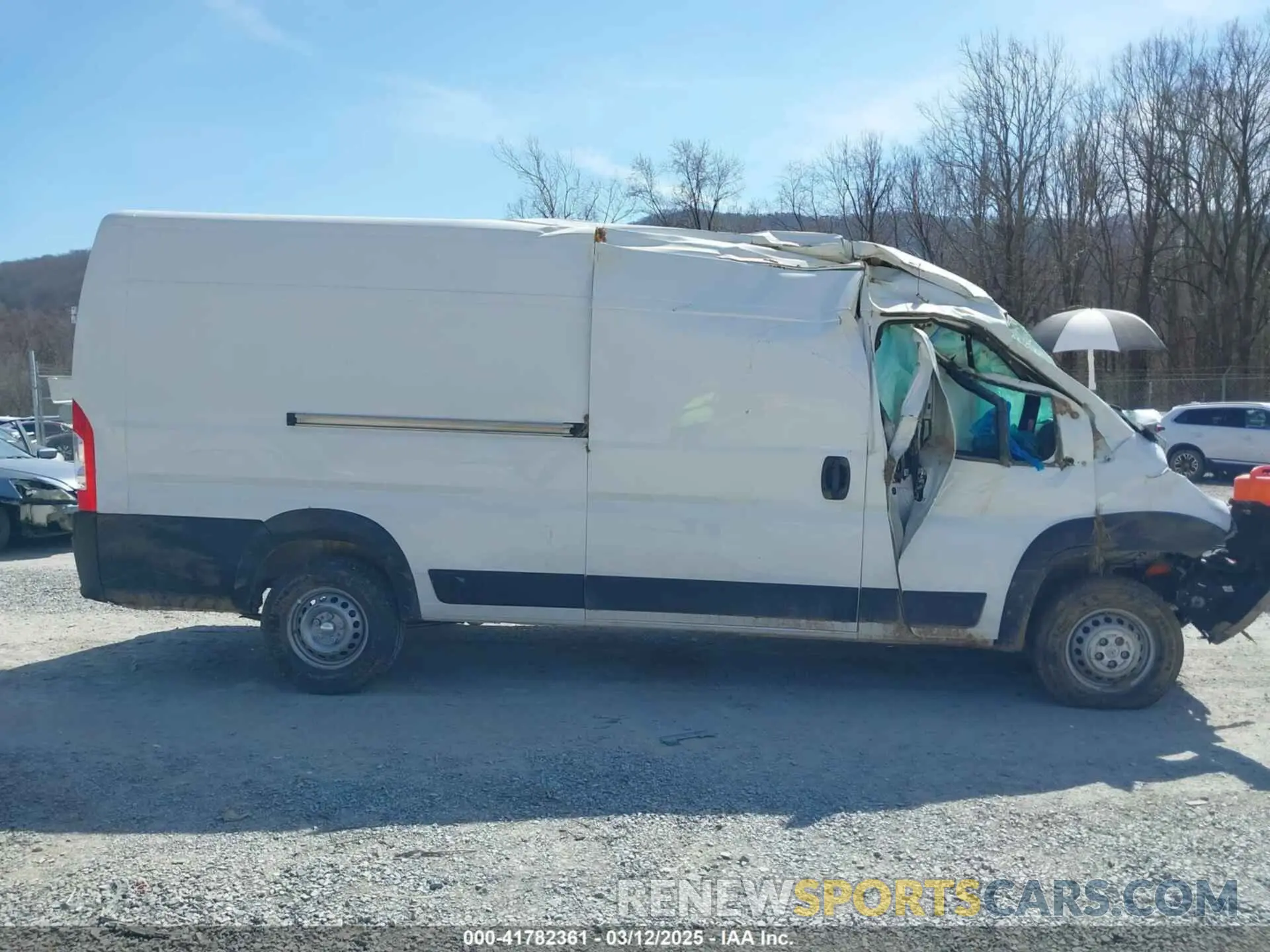 12 Фотография поврежденного автомобиля 3C6MRVJG1SE519849 RAM PROMASTER 3500 2025
