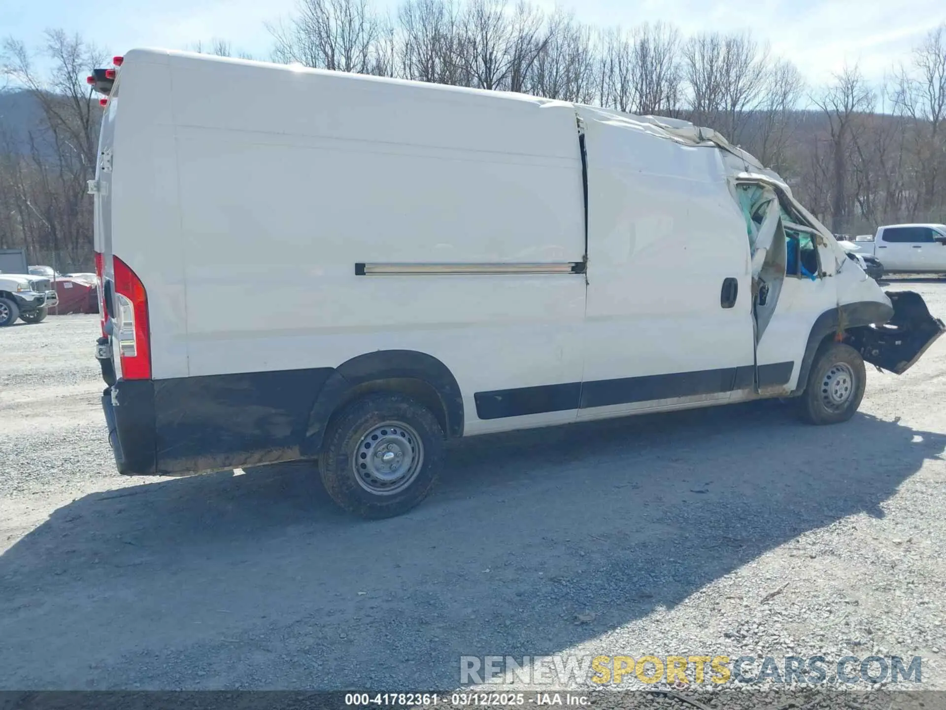 4 Фотография поврежденного автомобиля 3C6MRVJG1SE519849 RAM PROMASTER 3500 2025