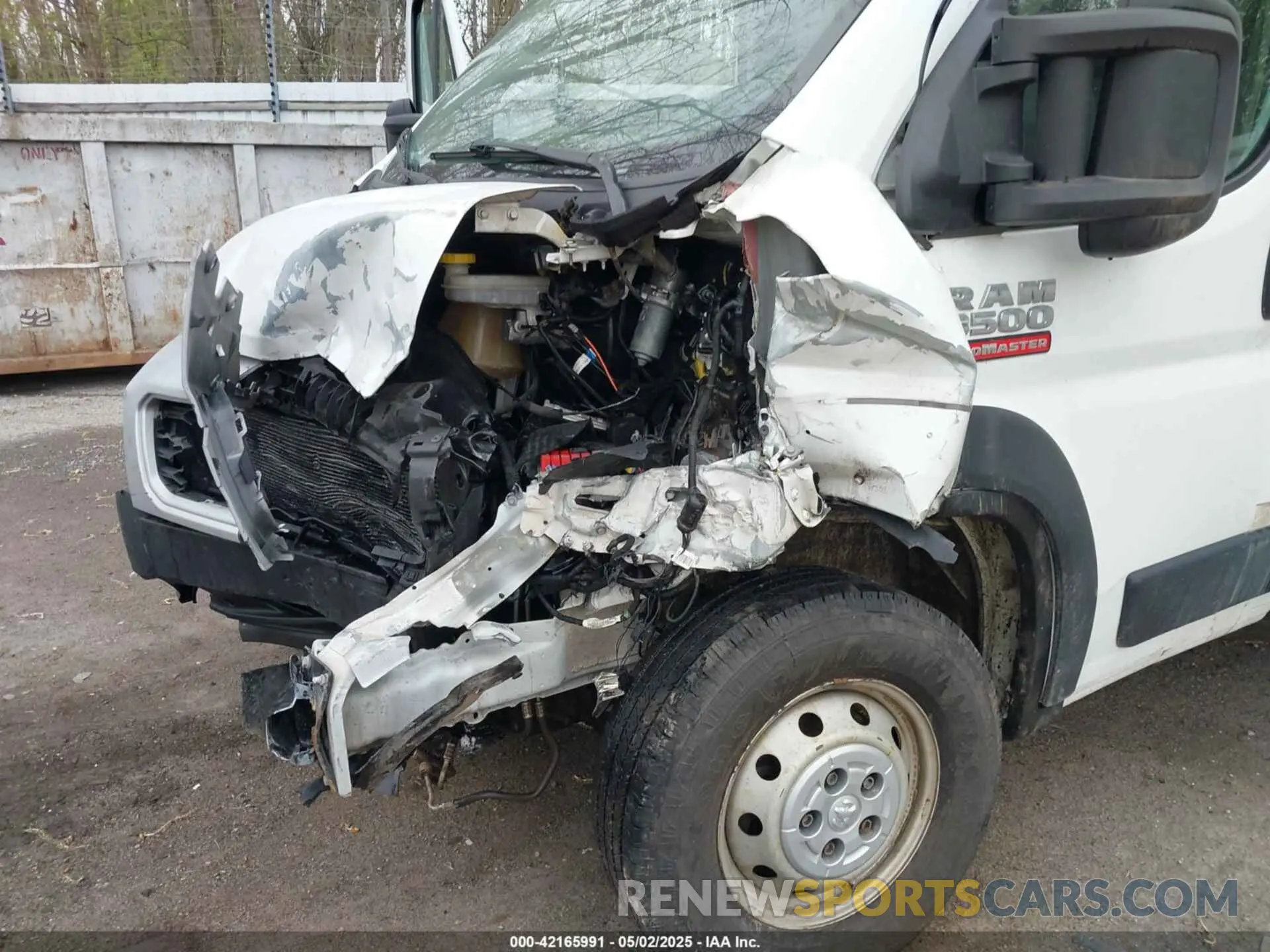 11 Photograph of a damaged car 3C7WRVMG4ME552122 RAM PROMASTER 3500 CUTAWAY 2021
