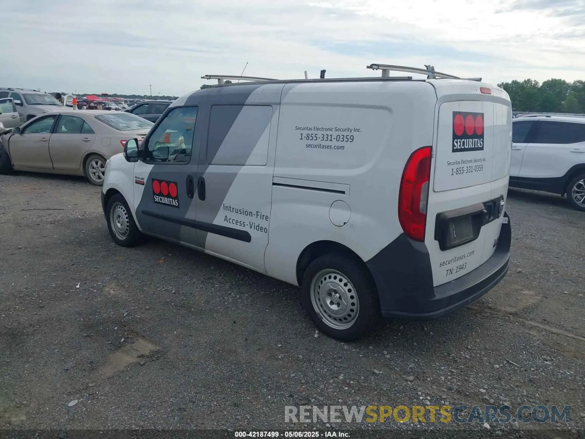 3 Photograph of a damaged car ZFBHRFAB1K6N71592 RAM PROMASTER CITY 2019